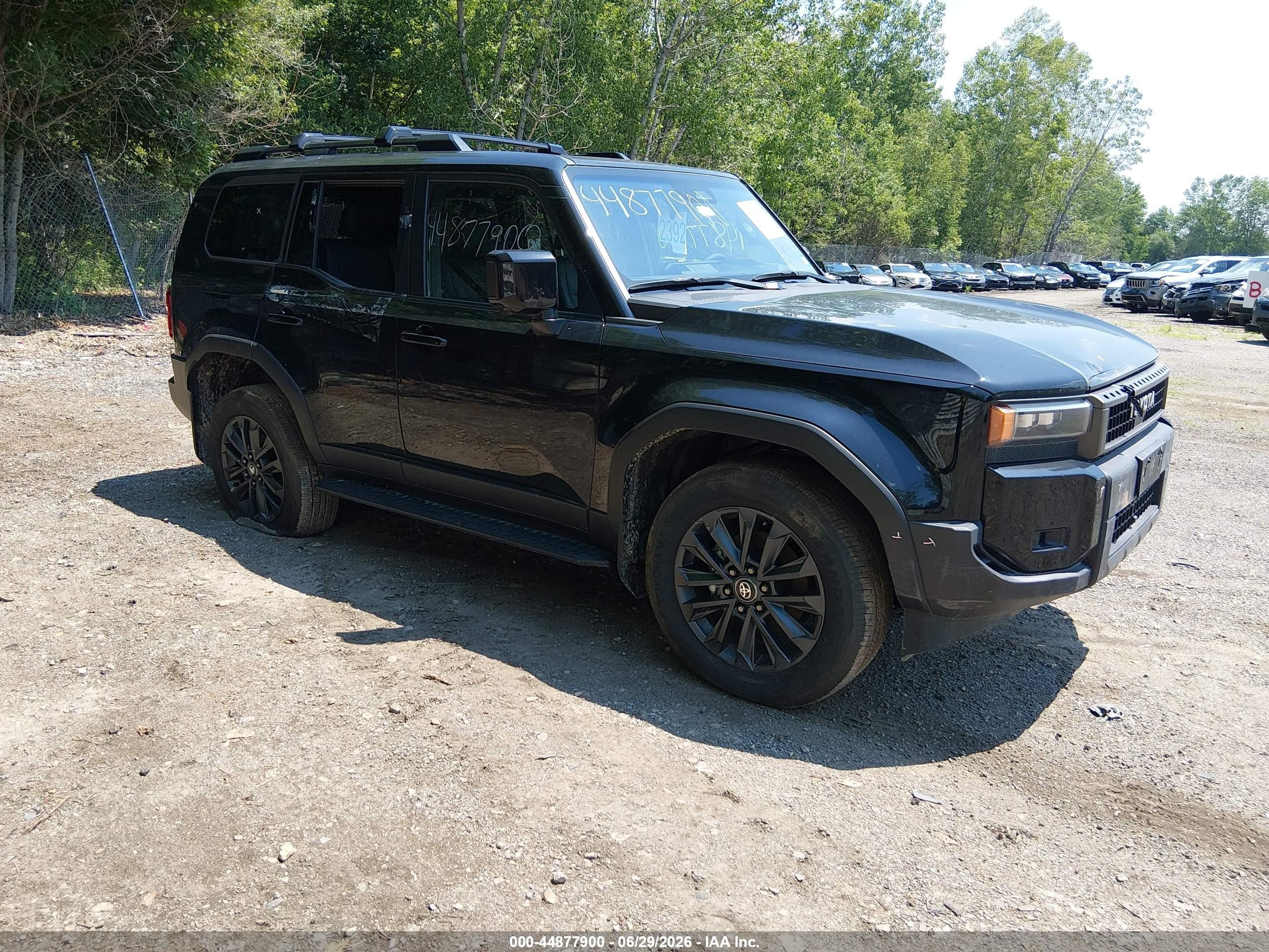 2025 Toyota Land Cruiser, VIN JTEABFAJ2S5017151 — Front end