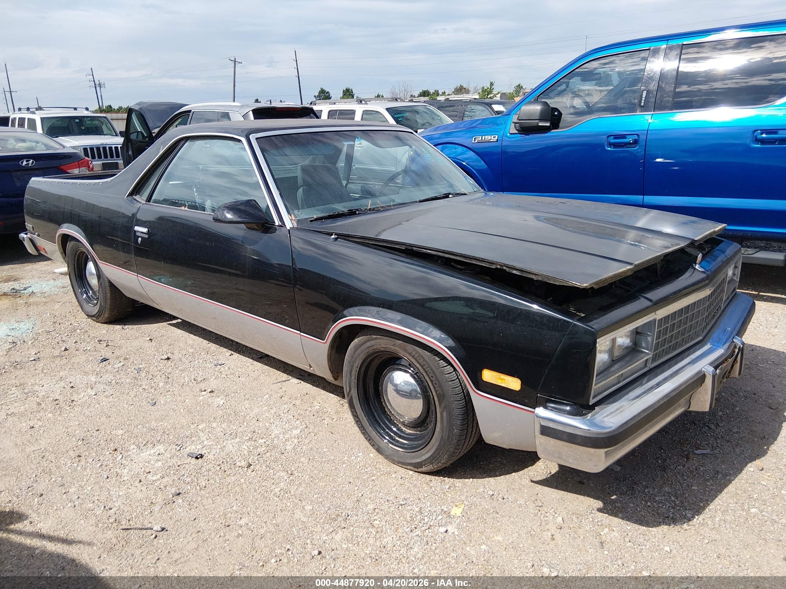 1986 Chevrolet El Camino SS, VIN 3GCCW80HXGS907910 — Normal wear