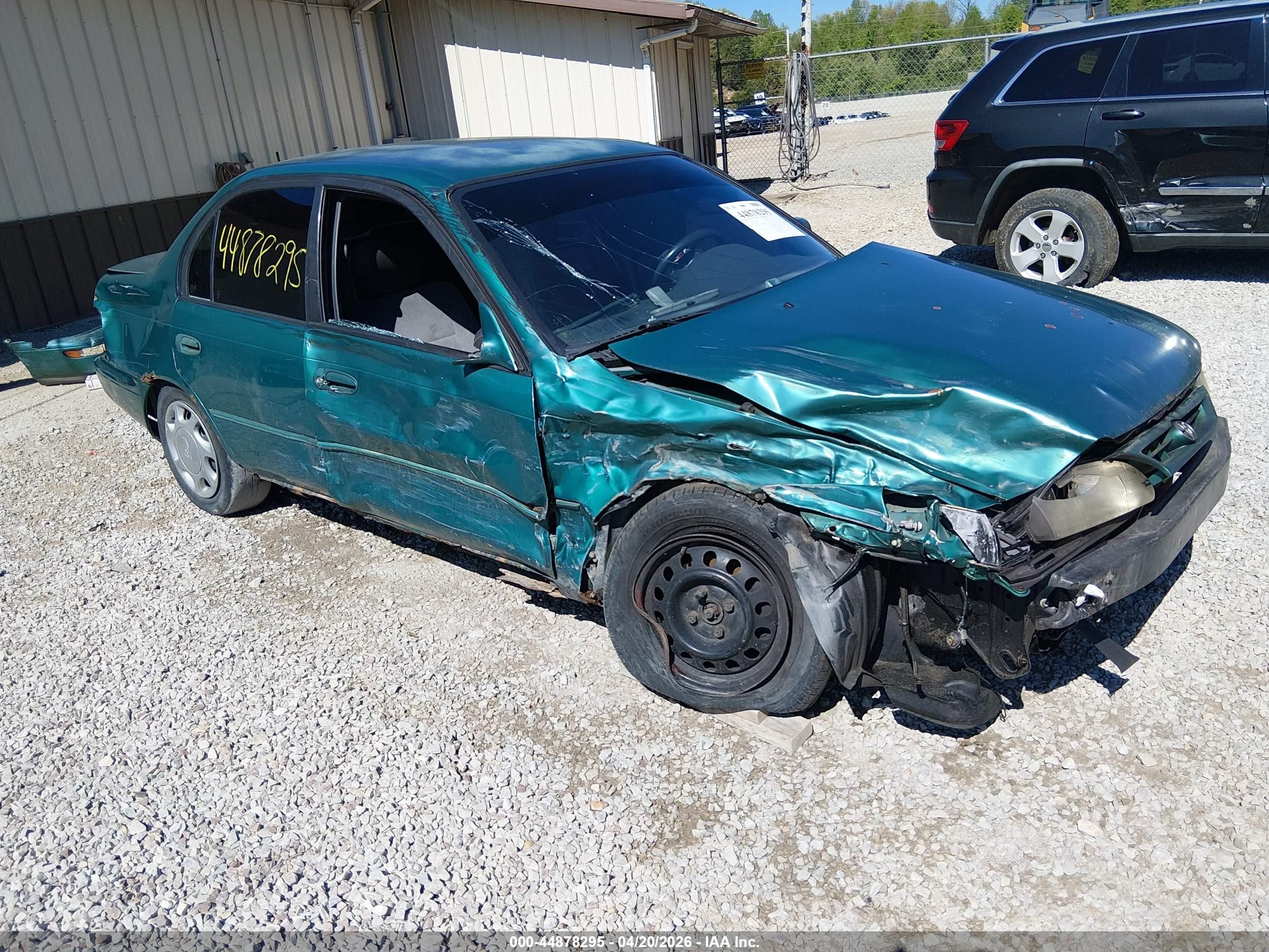 1997 Toyota Corolla DX, VIN 1NXBB02E4VZ637741 — All over