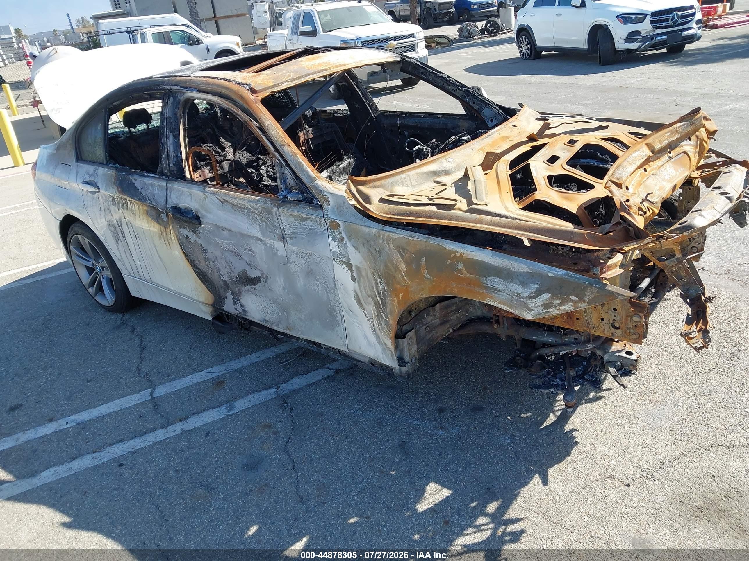 2016 BMW 3 Series 328i, VIN WBA8E9G5XGNT87385 — Burn