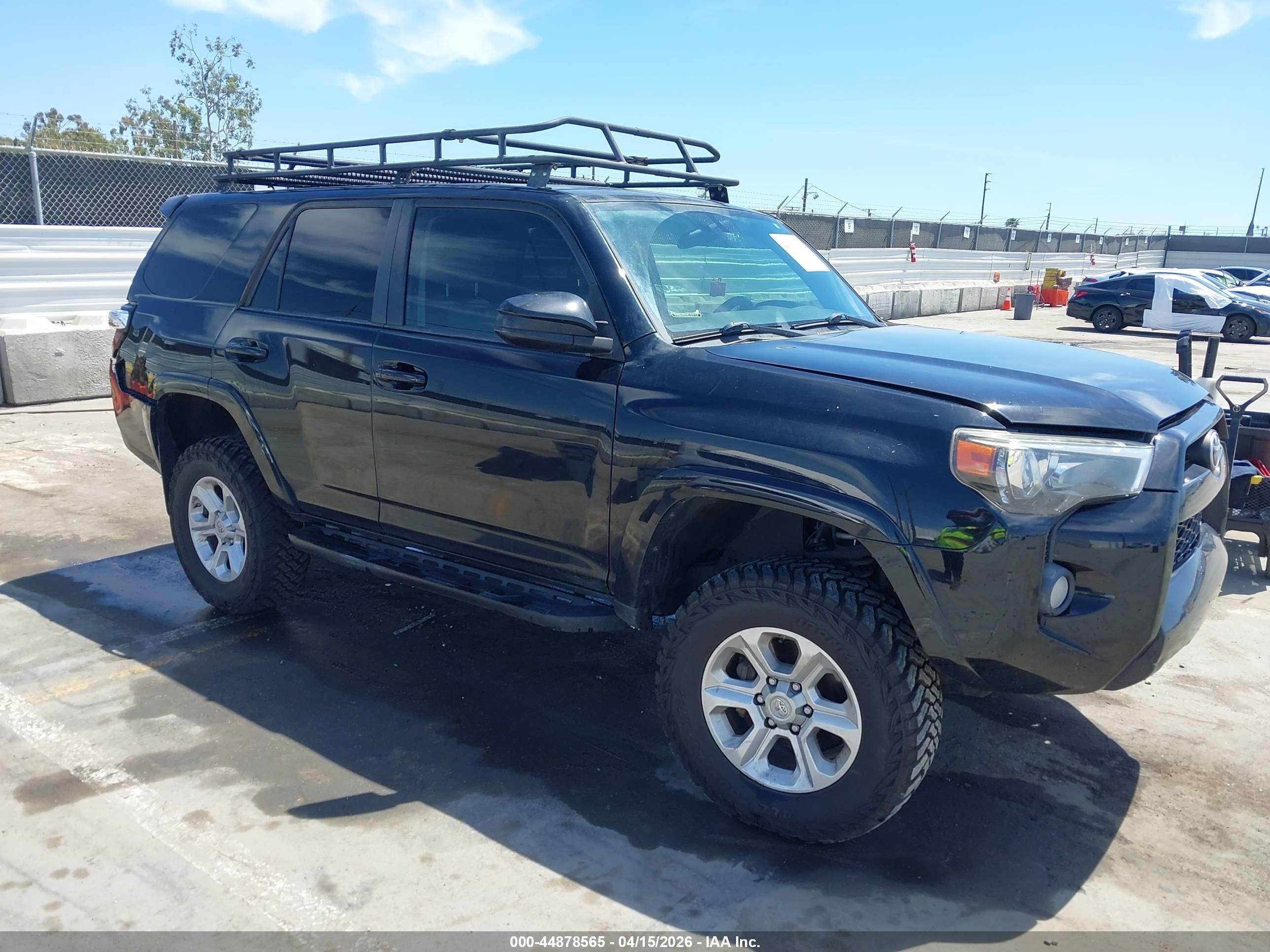 2018 Toyota 4Runner Limited, VIN JTEBU5JR9J5501640 — All over