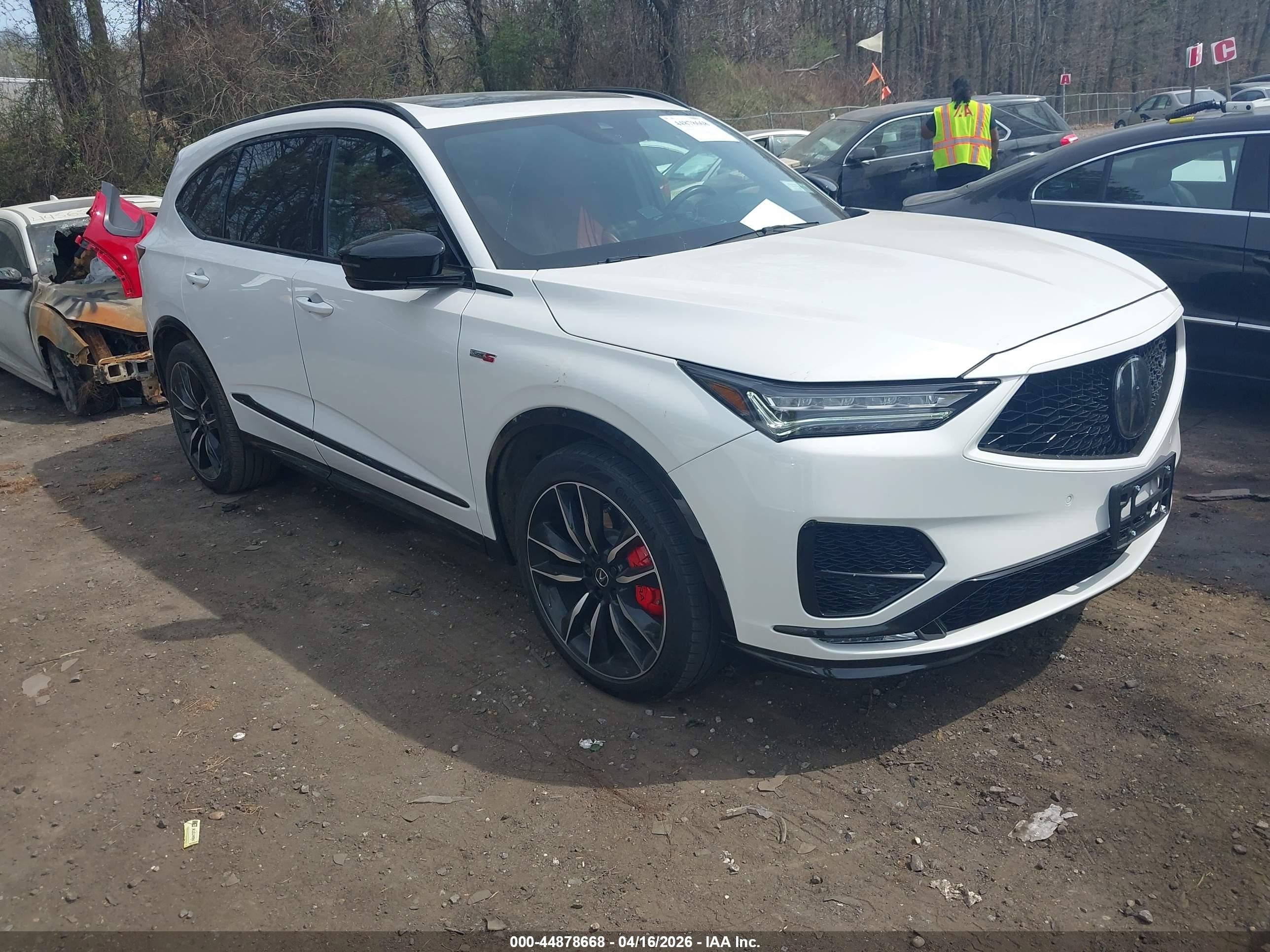 2024 Acura MDX Type S, VIN 5J8YD8H81RL003485 — Undercarriage