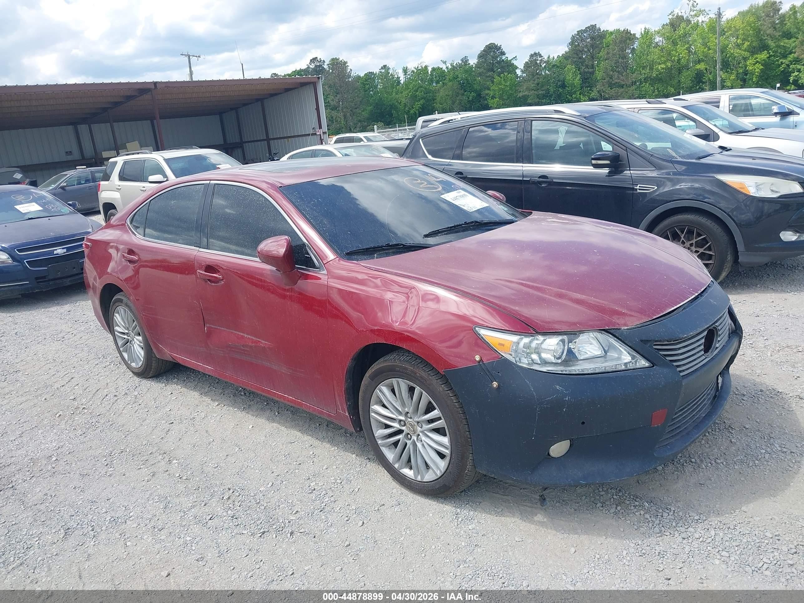 2013 Lexus ES 250, VIN JTHBK1GGXD2014556 — Repossession