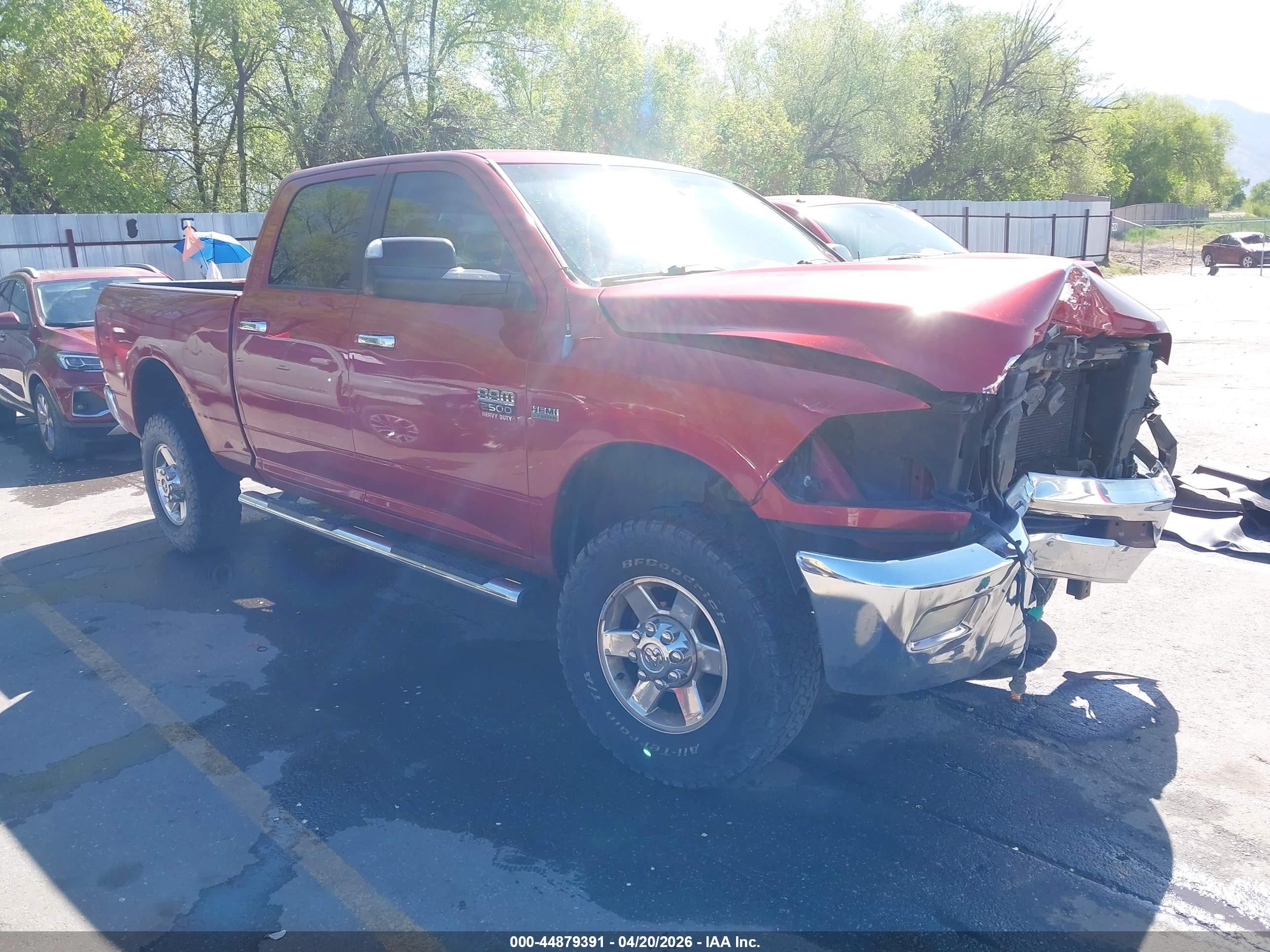 2010 Dodge 2500 SLT, VIN 3D7TT2CT8AG116796 — All over