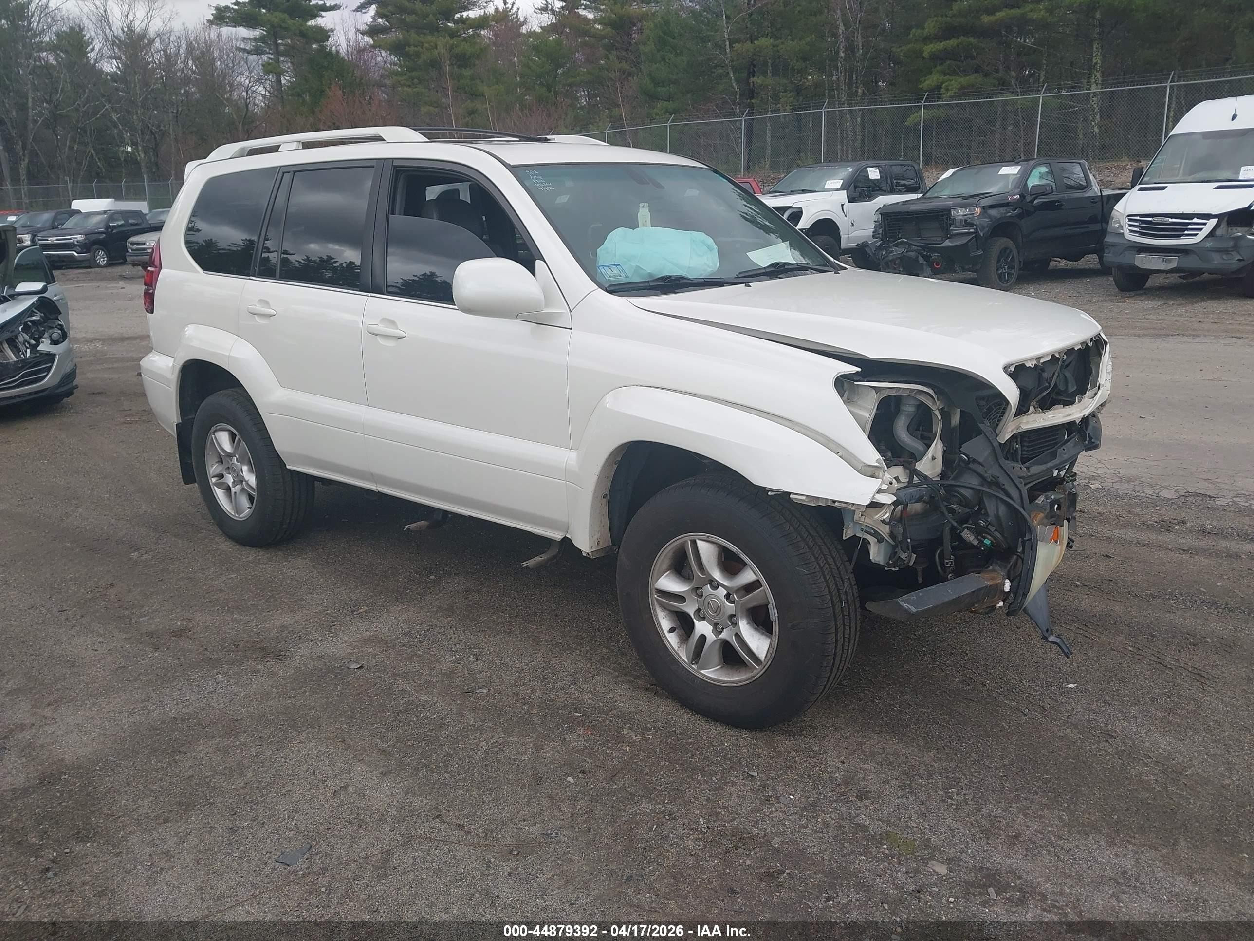 2004 Lexus GX 470, VIN JTJBT20X340051634 — Повреждение рамы