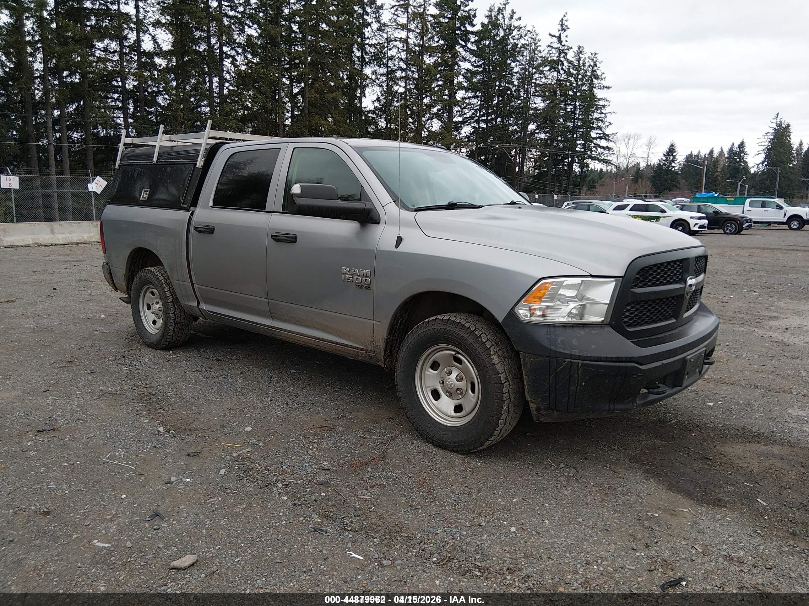 2020 Ram 1500 Tradesman, VIN 3C6RR7KG1LG205365 — Rear end