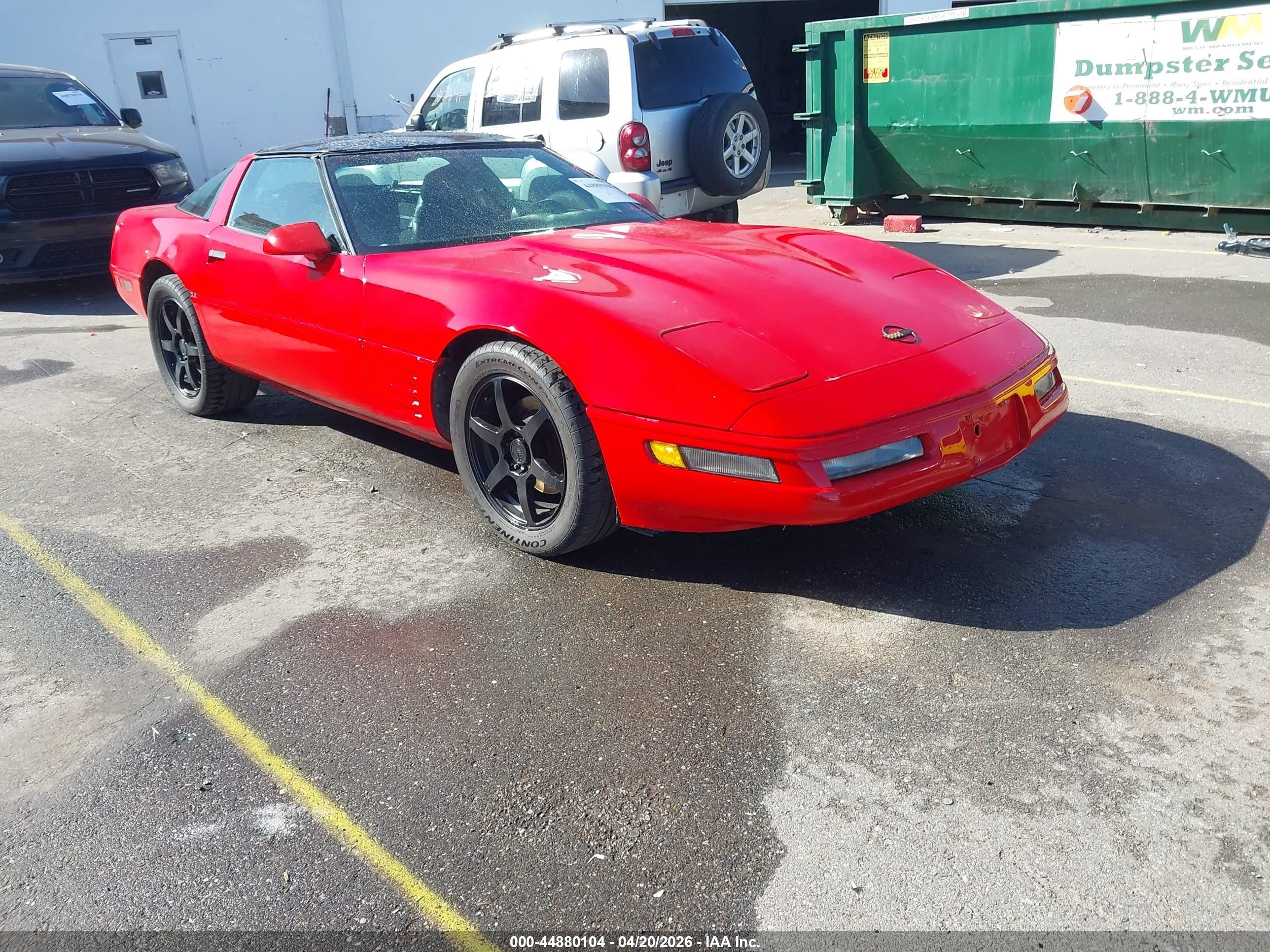 1994 Chevrolet Corvette, VIN 1G1YY22P9R5106750 — Front end