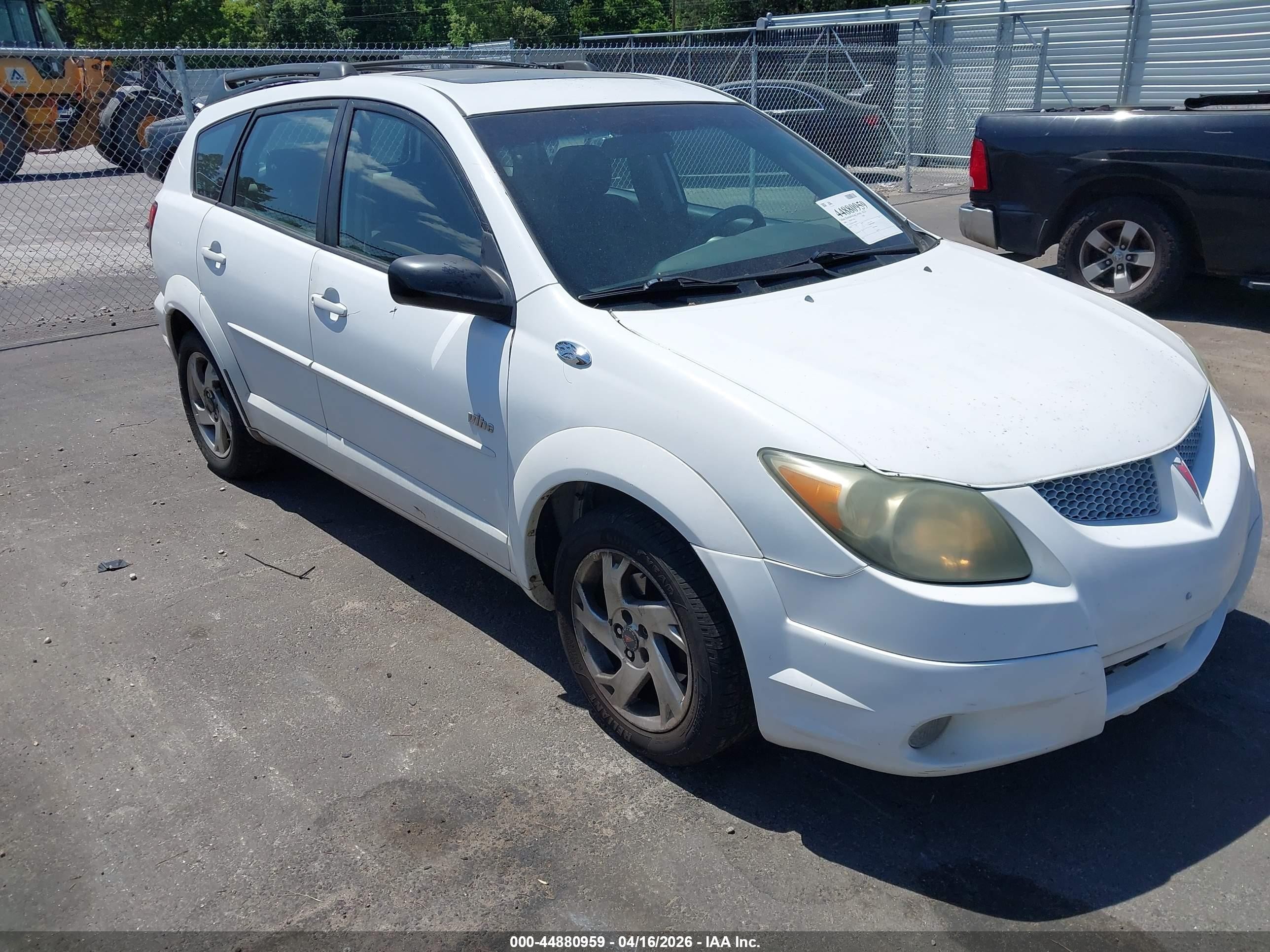 2004 Pontiac Vibe, VIN 5Y2SL62834Z464701 — Repossession