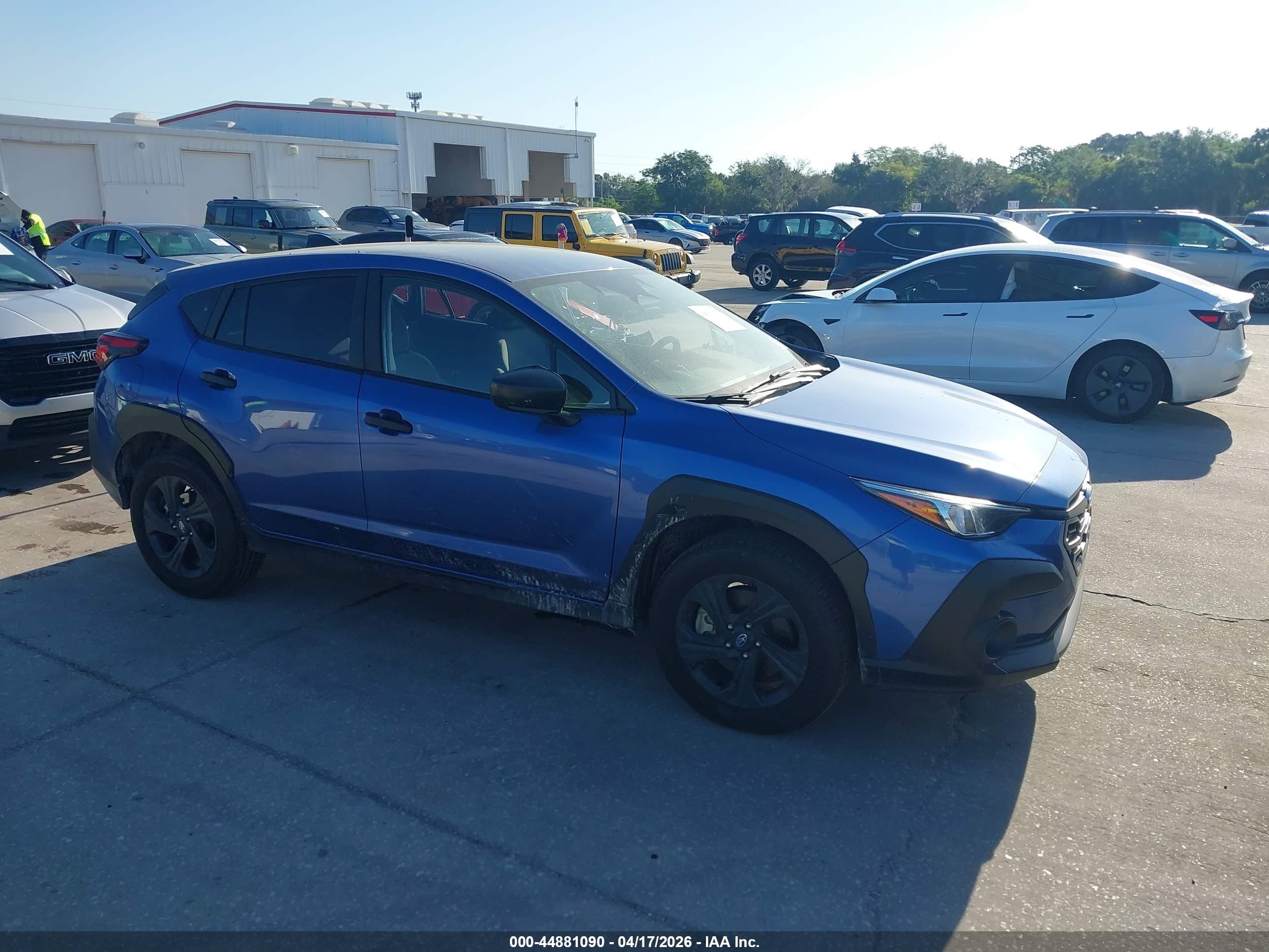 2025 Subaru Crosstrek, VIN JF2GUABC9SH292270 — Rollover