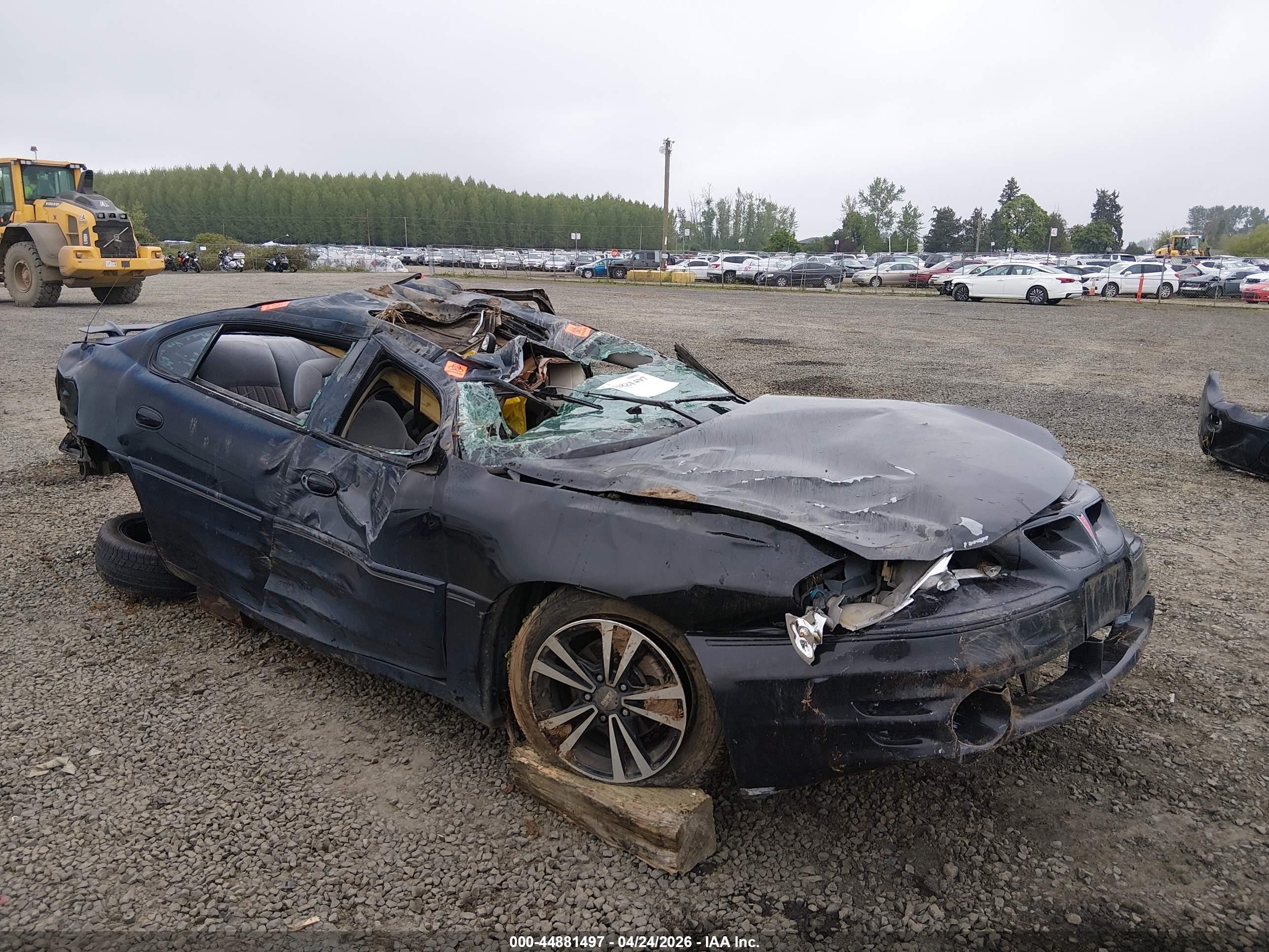 2004 Pontiac Grand Am GT, VIN 1G2NW52EX4C155562 — Rollover