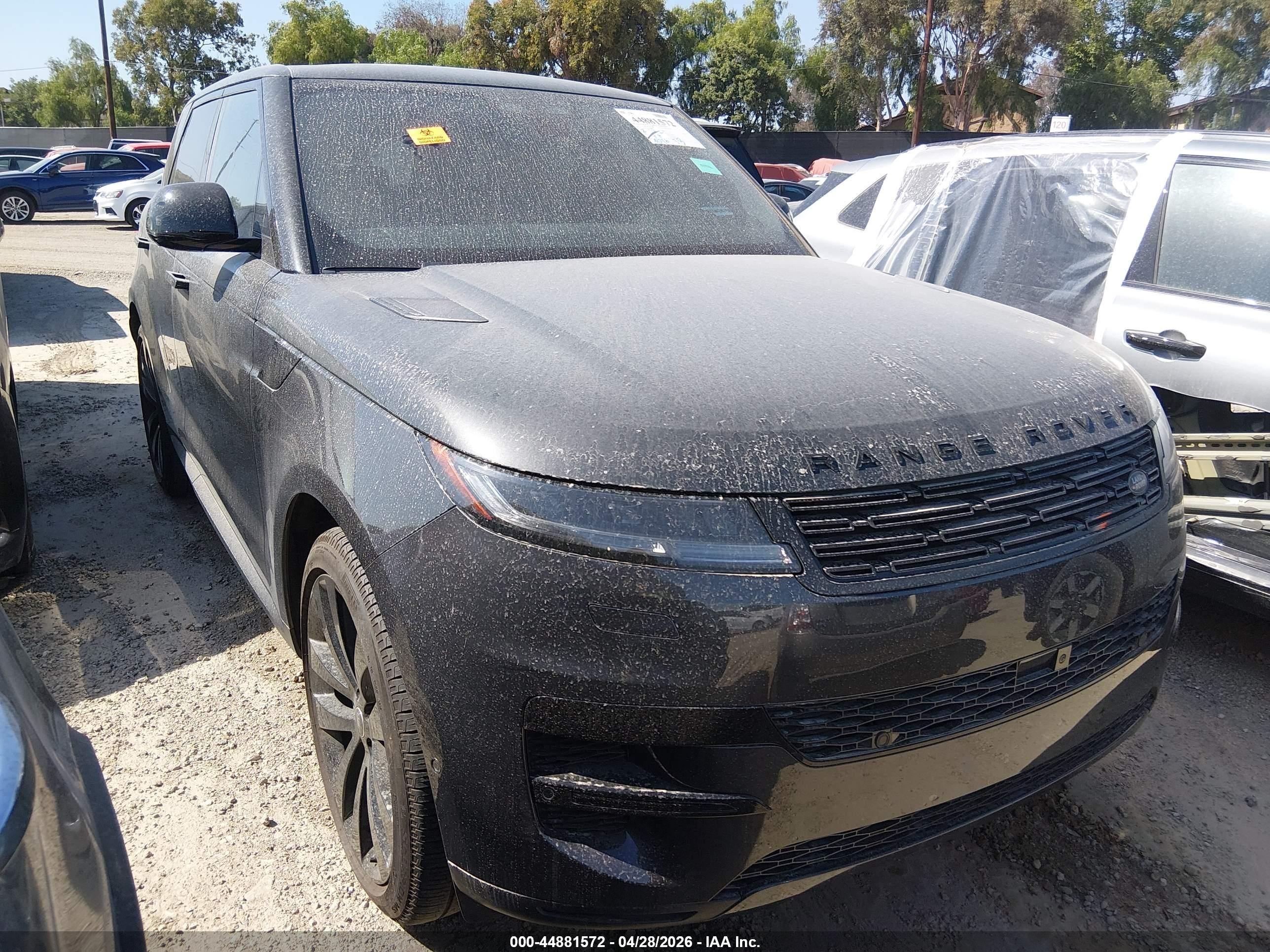 2025 Land Rover Range Rover Sport SE, VIN SAL1P9EU3SA498698 — Biohazard / chemical