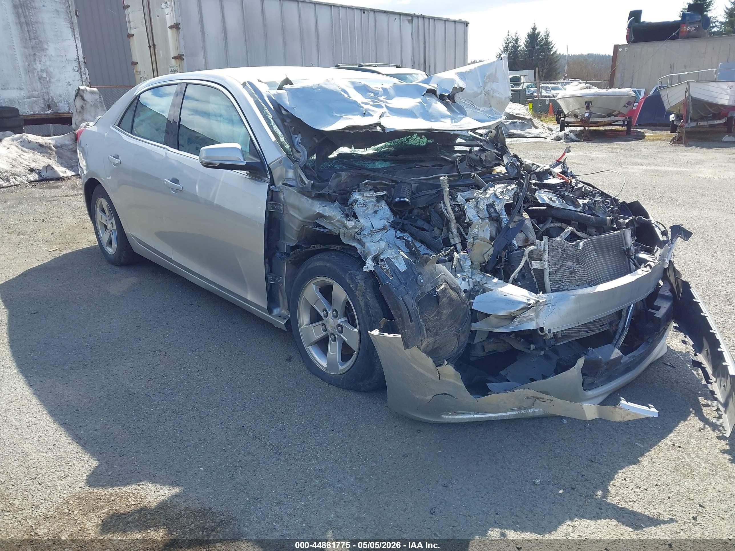 2013 Chevrolet Malibu LT, VIN 1G11C5SA8DF280227 — Перед
