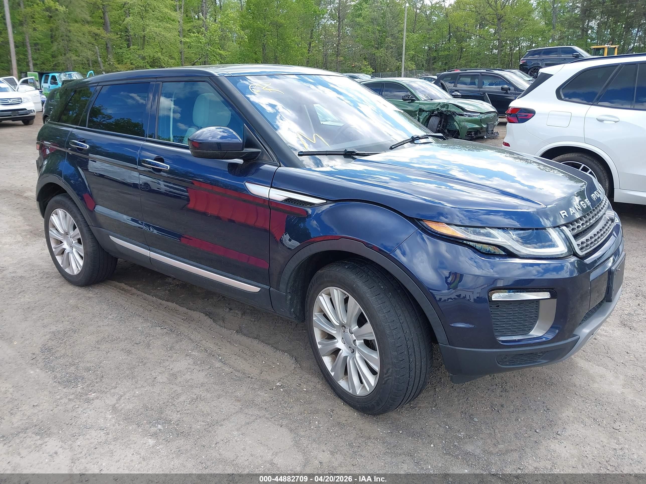 2016 Land Rover Range Rover Evoque HSE, VIN SALVR2BG7GH089197 — Water / flood