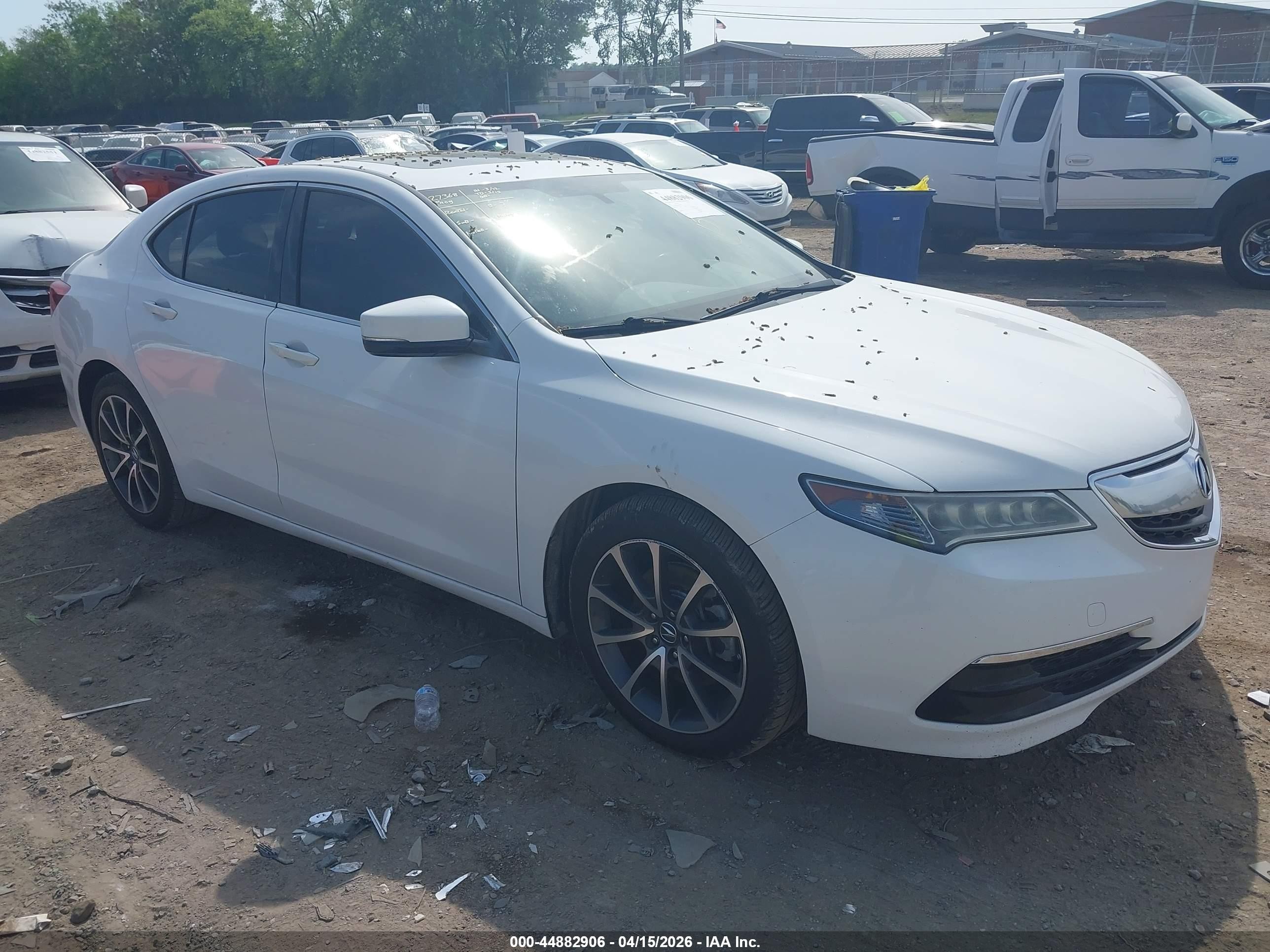 2017 Acura TLX V6, VIN 19UUB2F35HA002097 — Крыша