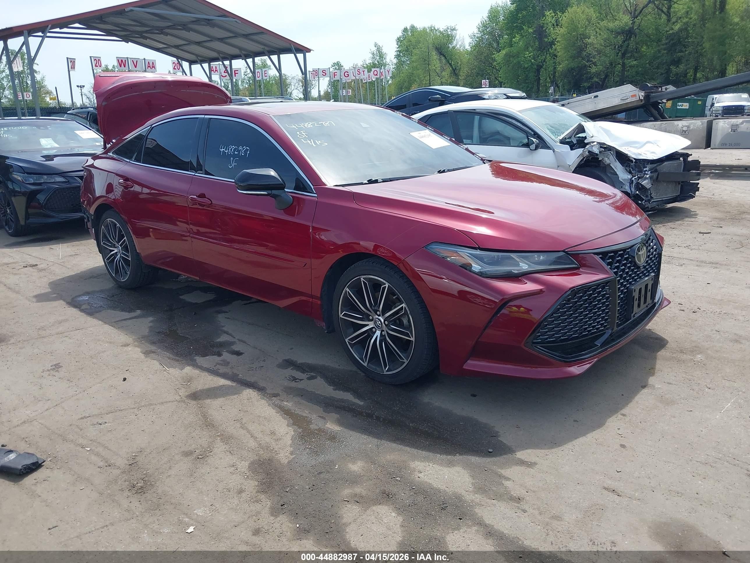 2019 Toyota Avalon Limited, VIN 4T1BZ1FB5KU011614 — Rear end