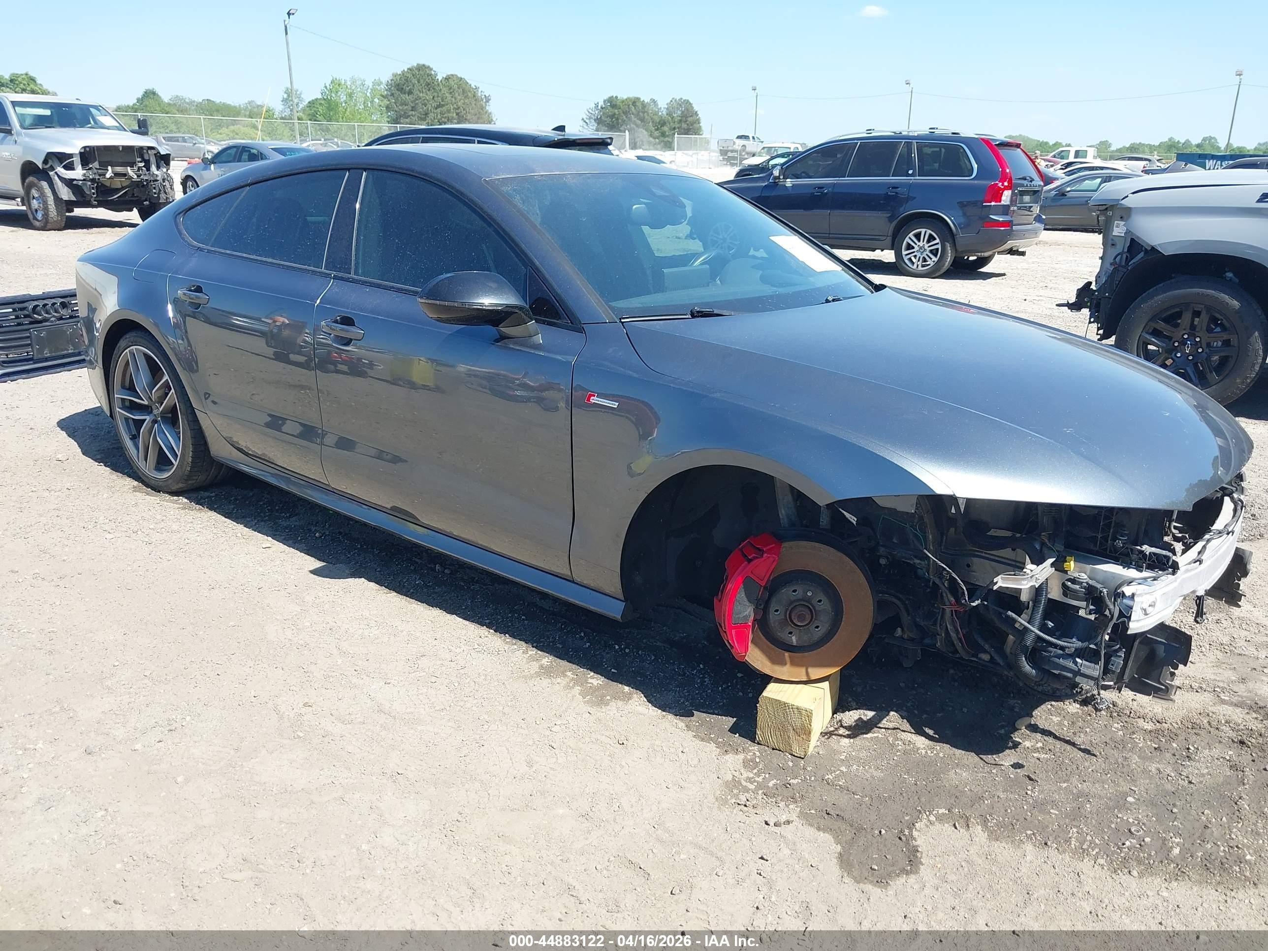 2018 Audi A7 Prestige, VIN WAU23AFC1JN026857 — Front end