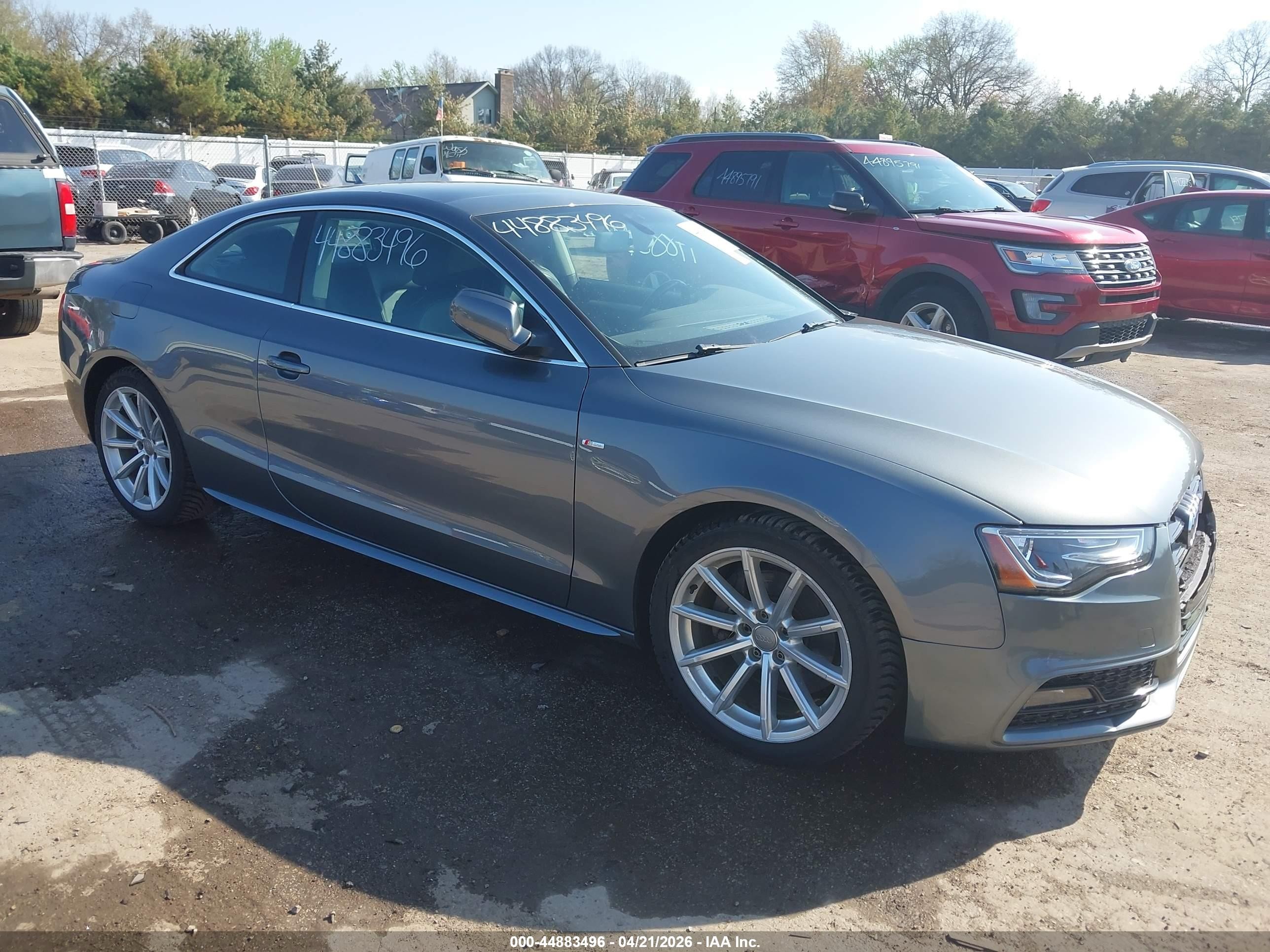 2016 Audi A5 Premium, VIN WAUD2AFR5GA028403 — Front end