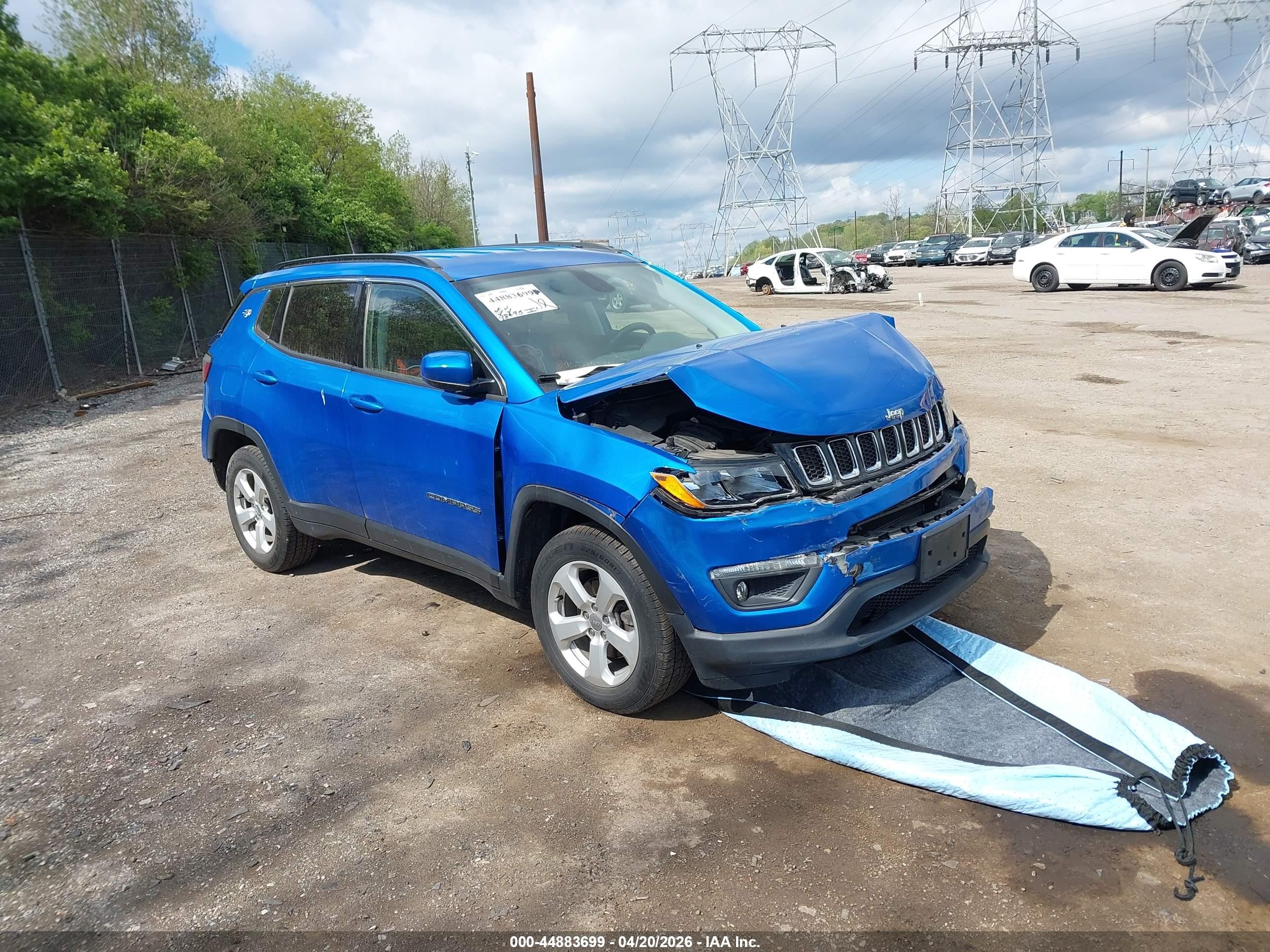 2020 Jeep Compass Altitude, VIN 3C4NJDBB6LT148508 — All over