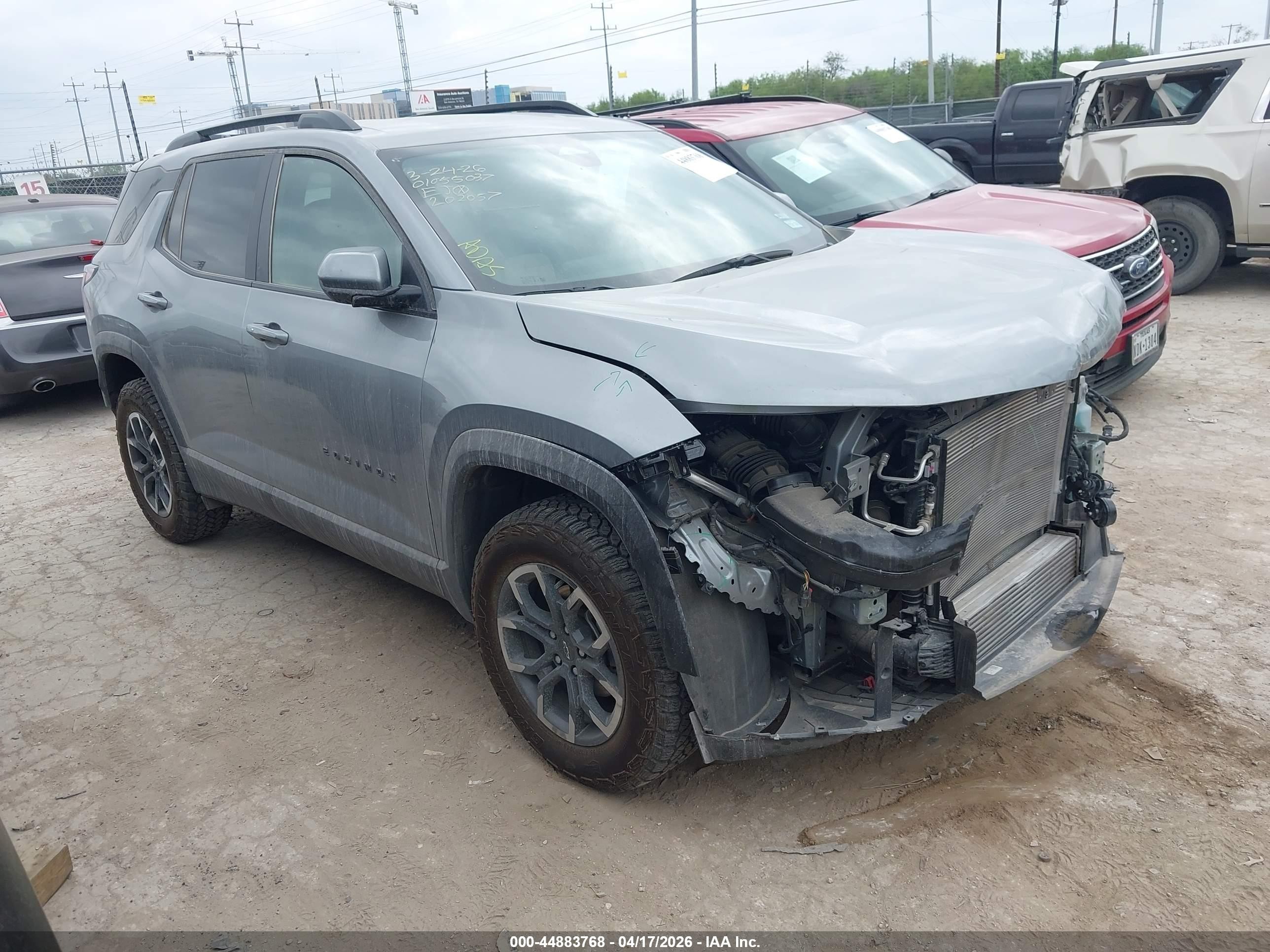 2025 Chevrolet Equinox FWD ACTIV, VIN 3GNAXKEG9SL202057 — По всему кузову