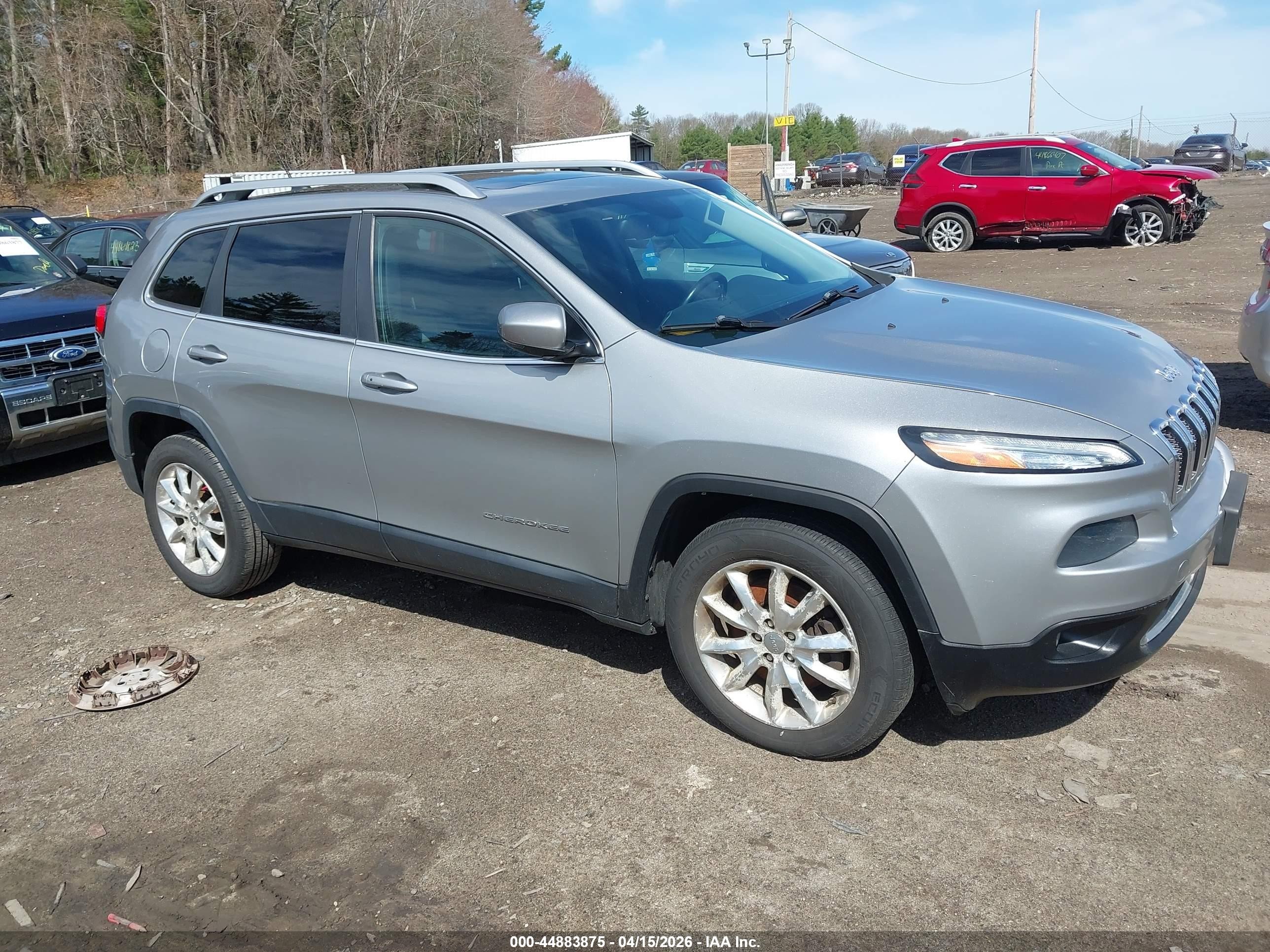 2014 Jeep Cherokee Limited, VIN 1C4PJMDB1EW198722 — Обычный износ