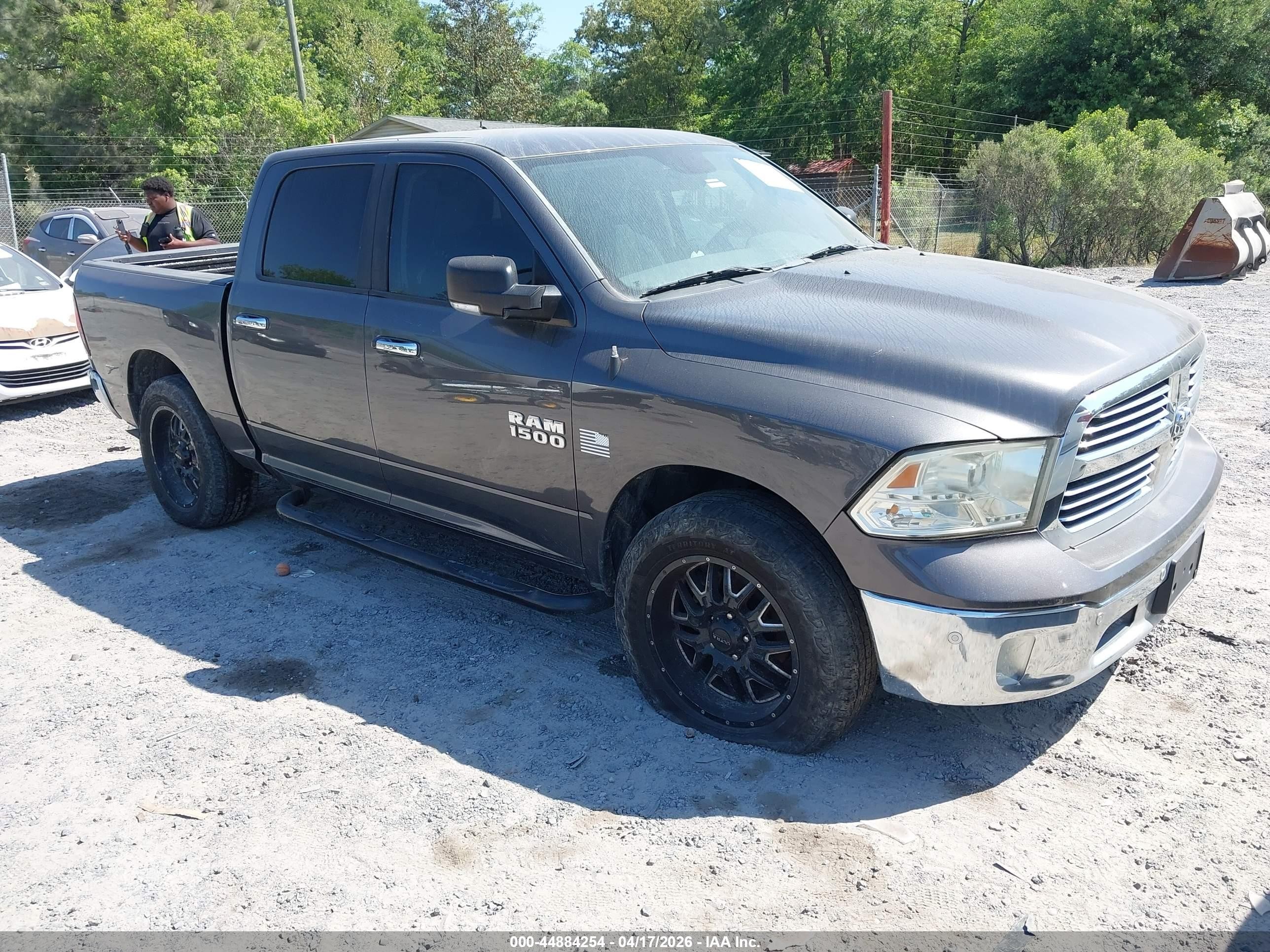 2017 Ram 1500 Big Horn, VIN 1C6RR7LG7HS508052 — Repossession