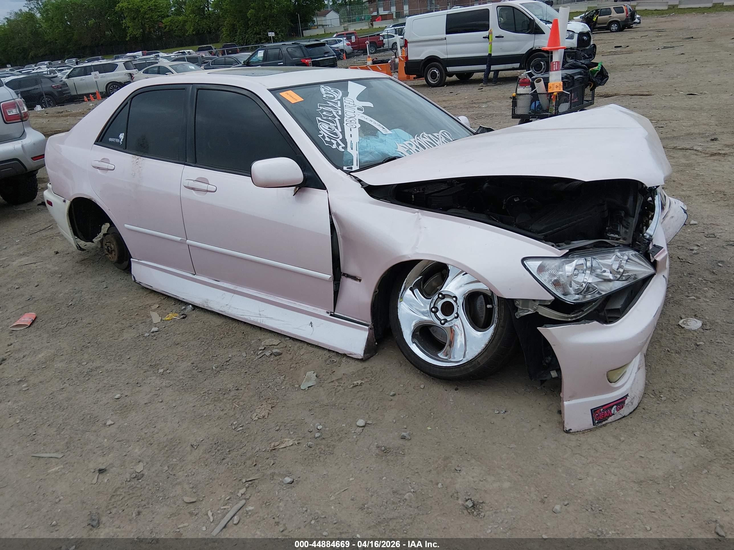 2003 Lexus IS 300/350, VIN JTHBD192530069308 — По всему кузову