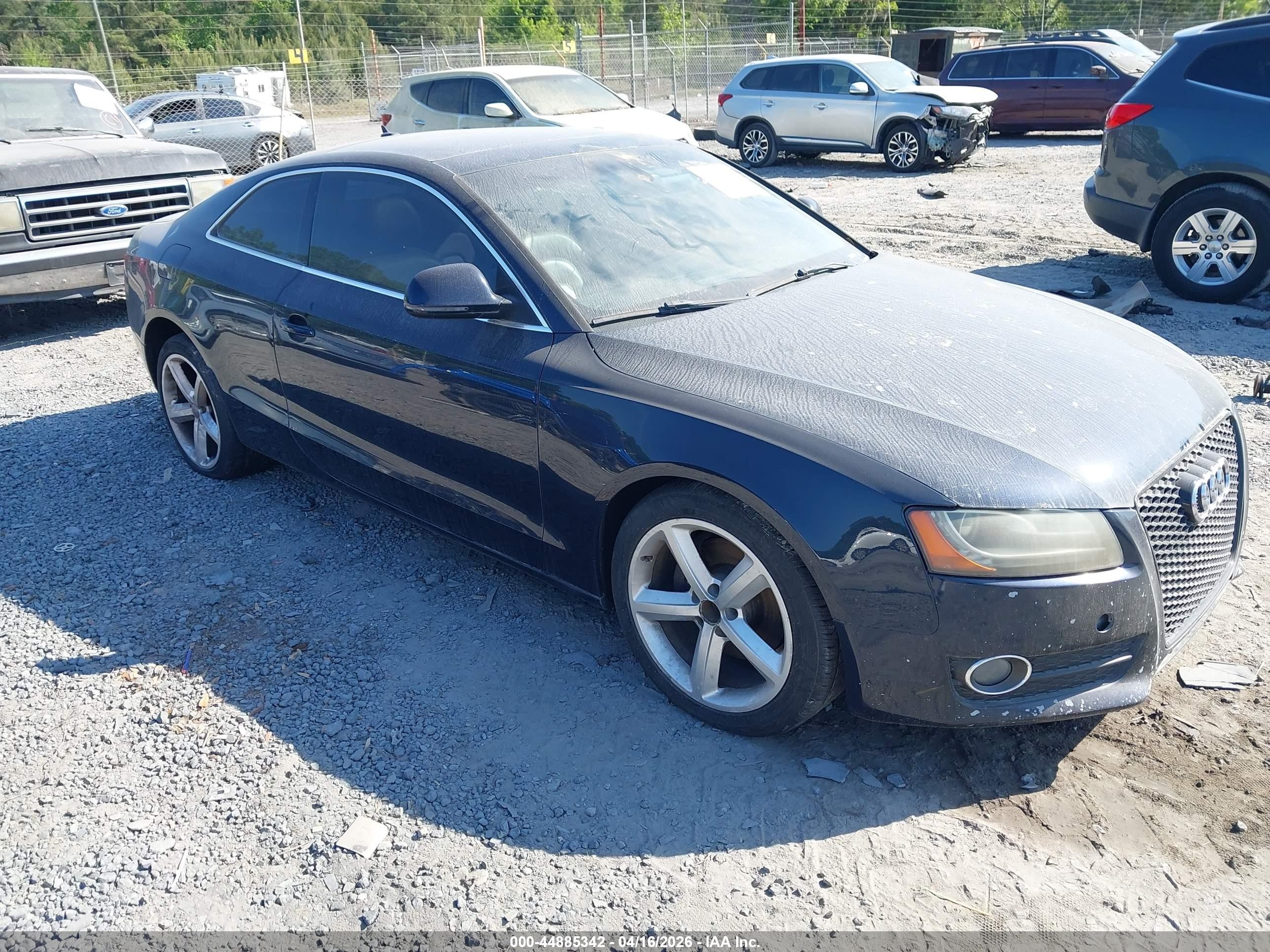 2009 Audi A5, VIN WAUDK78T99A026345 — Зад