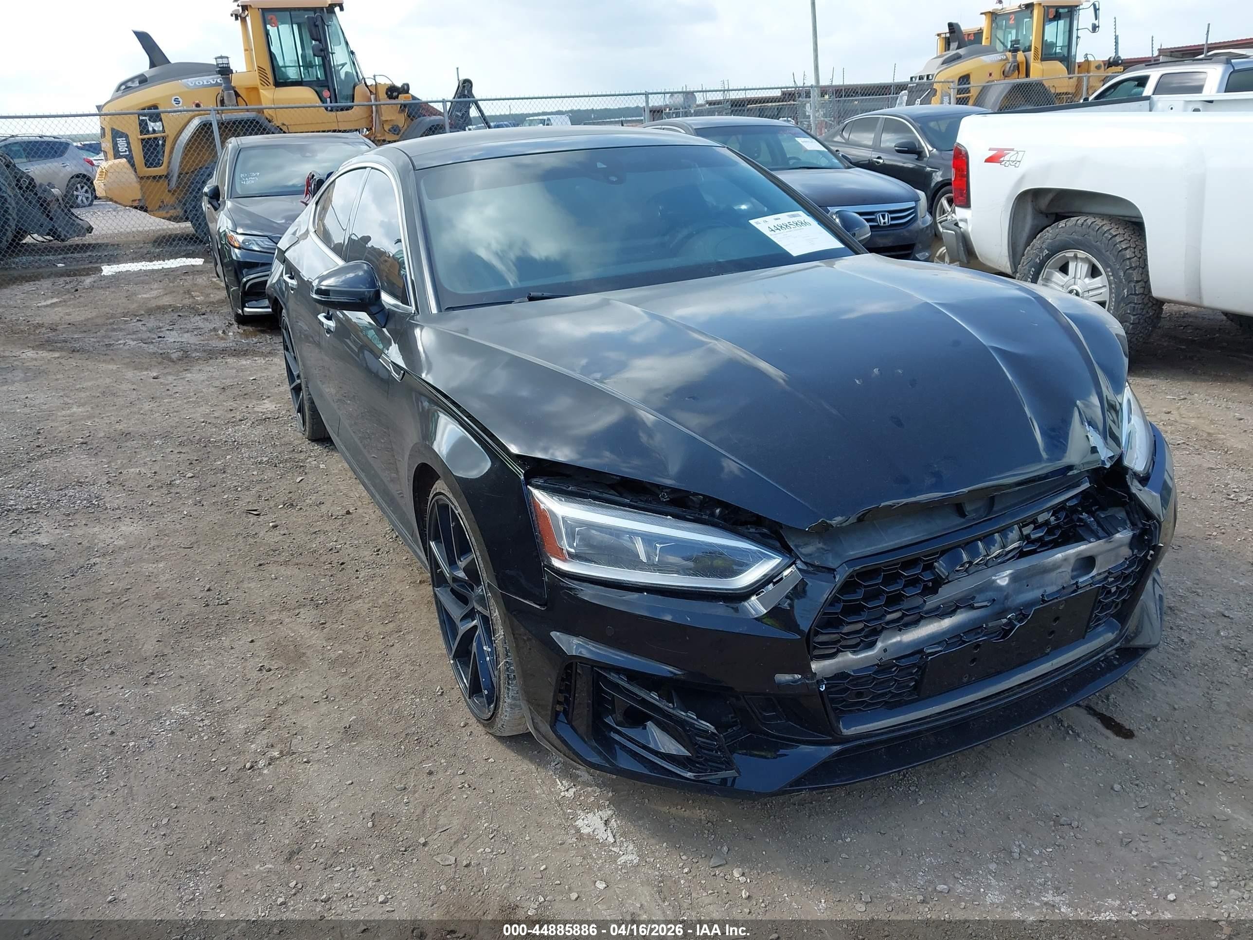 2019 Audi A5 Sportback Premium, VIN WAUANCF56KA063642 — Front end
