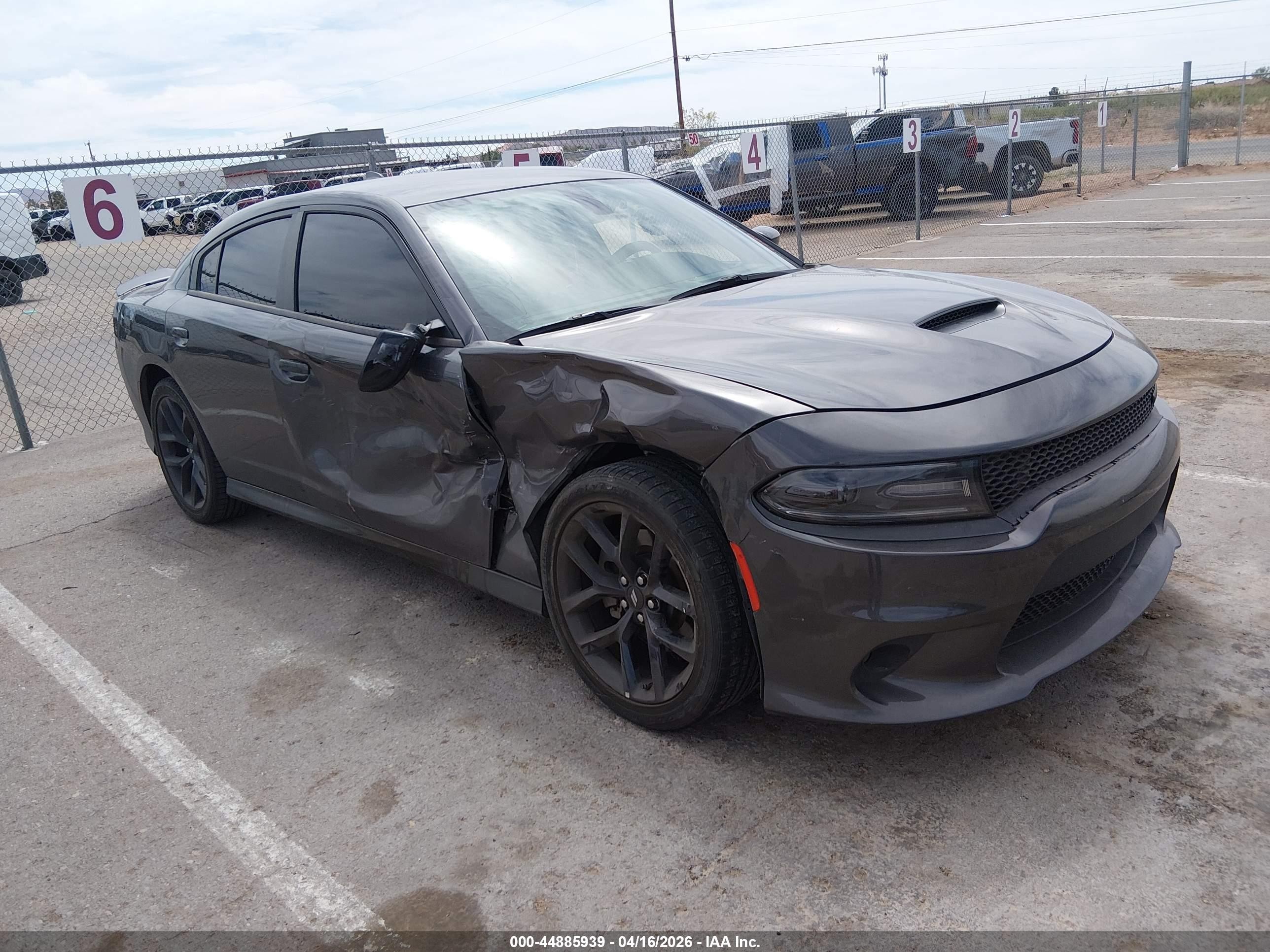 2021 Dodge Charger GT, VIN 2C3CDXHG6MH616657 — Side