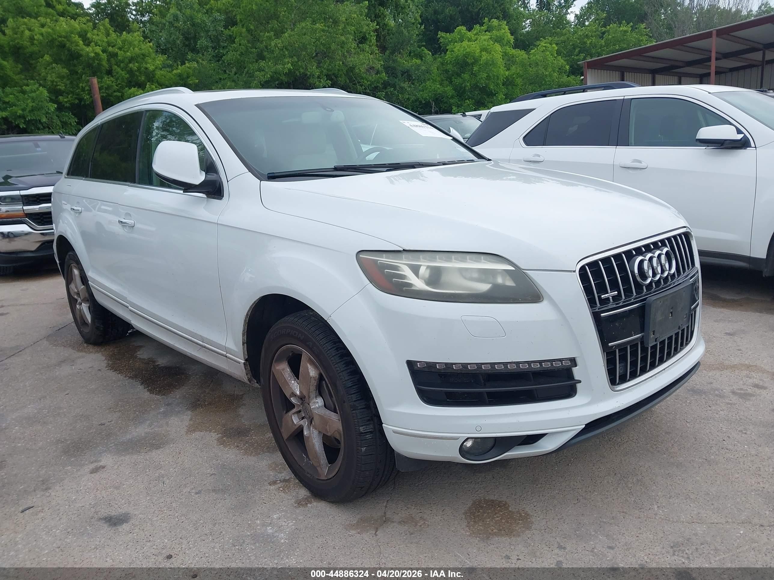 2012 Audi Q7 Premium Plus, VIN WA1LGAFE1CD008052 — Обычный износ