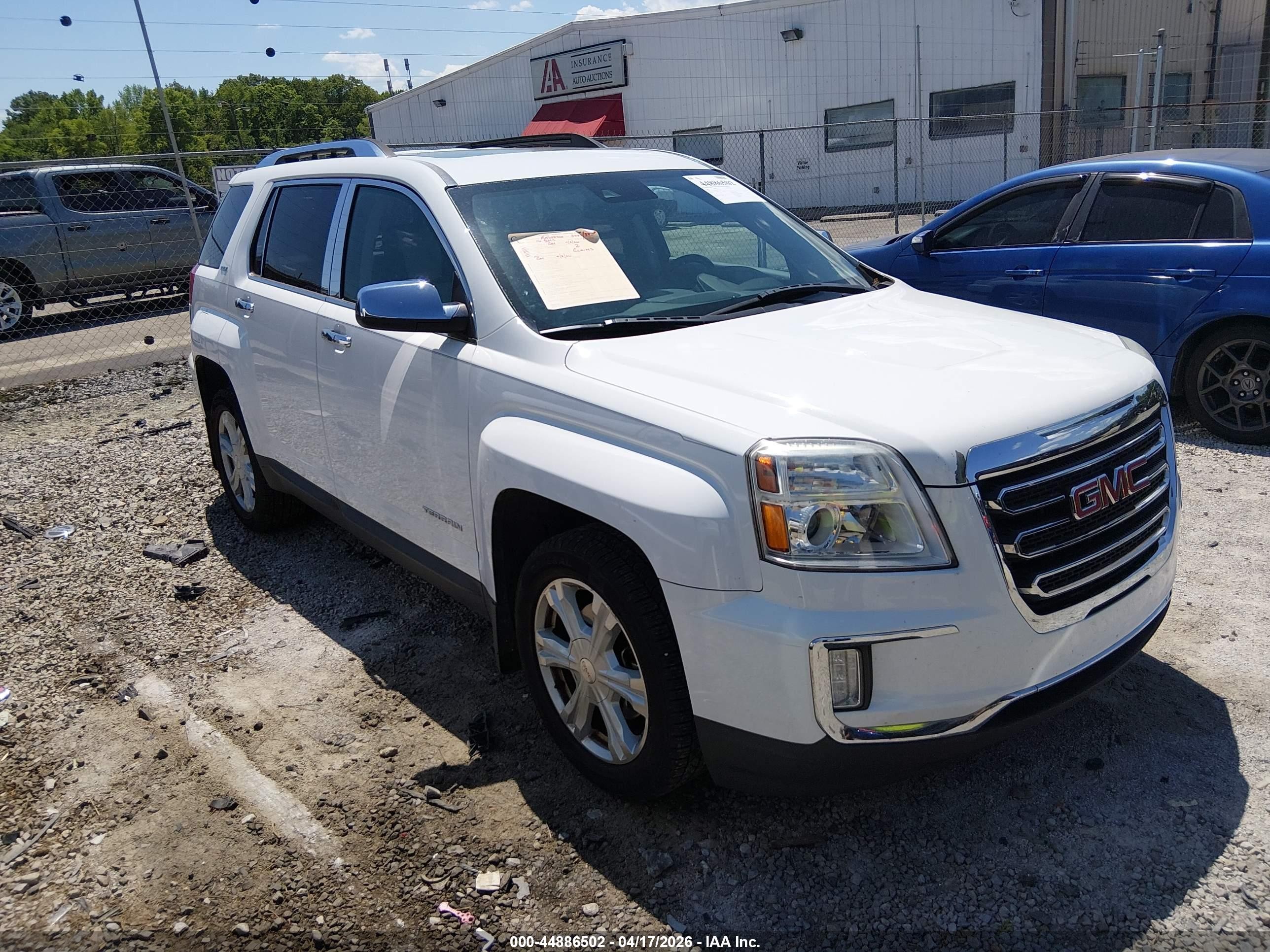 2016 GMC Terrain SLT, VIN 2GKALPEK8G6291710 — All over