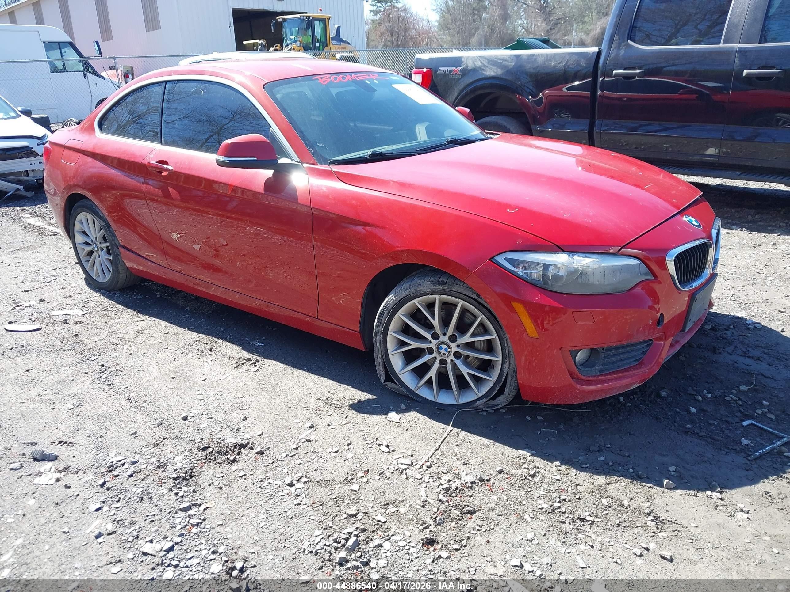 2015 BMW 2 Series 228i xDrive, VIN WBA1F7C52FVX95998 — Normal wear