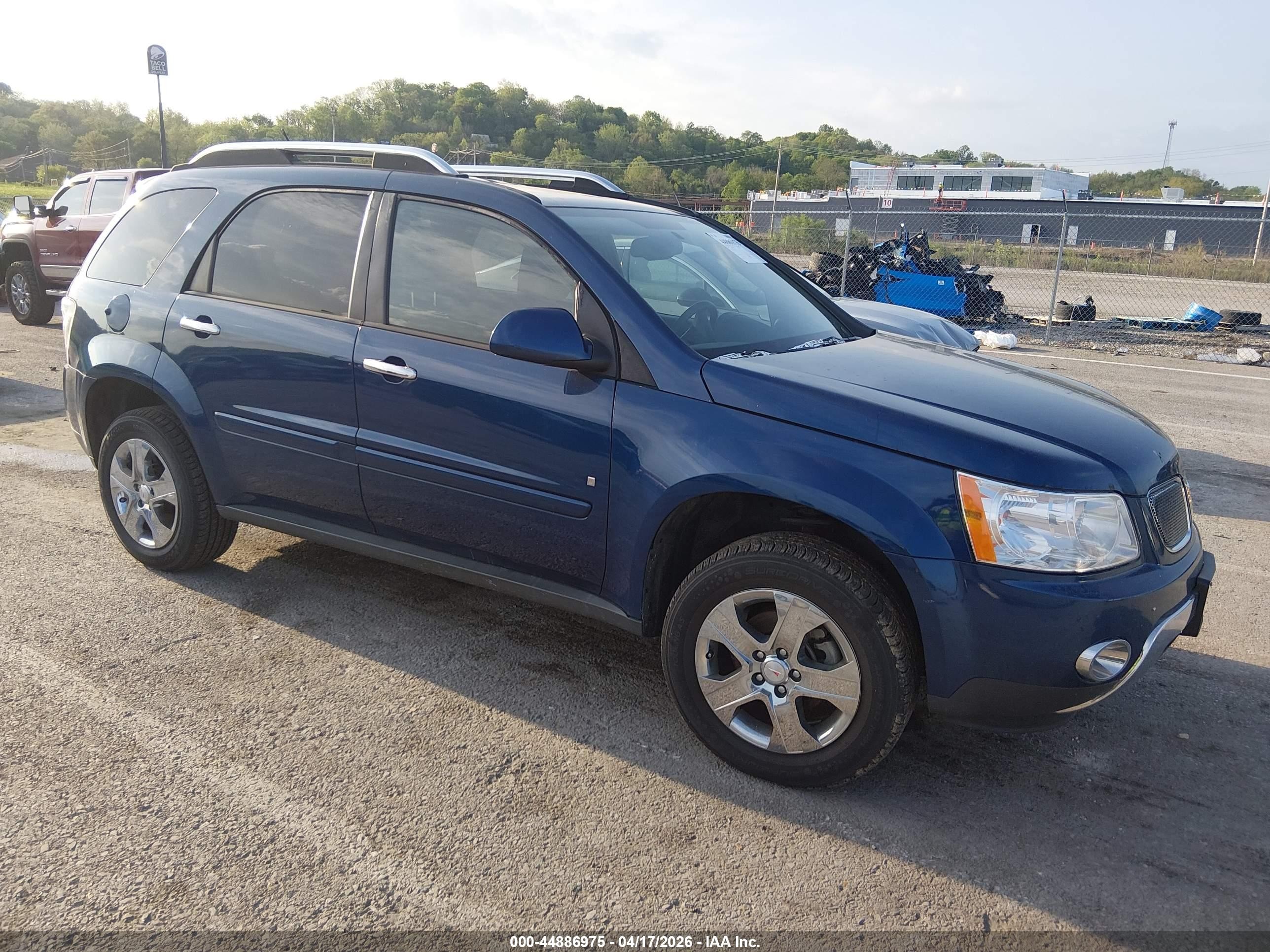 2009 Pontiac Torrent, VIN 2CKDL33F596203912 — Rear end