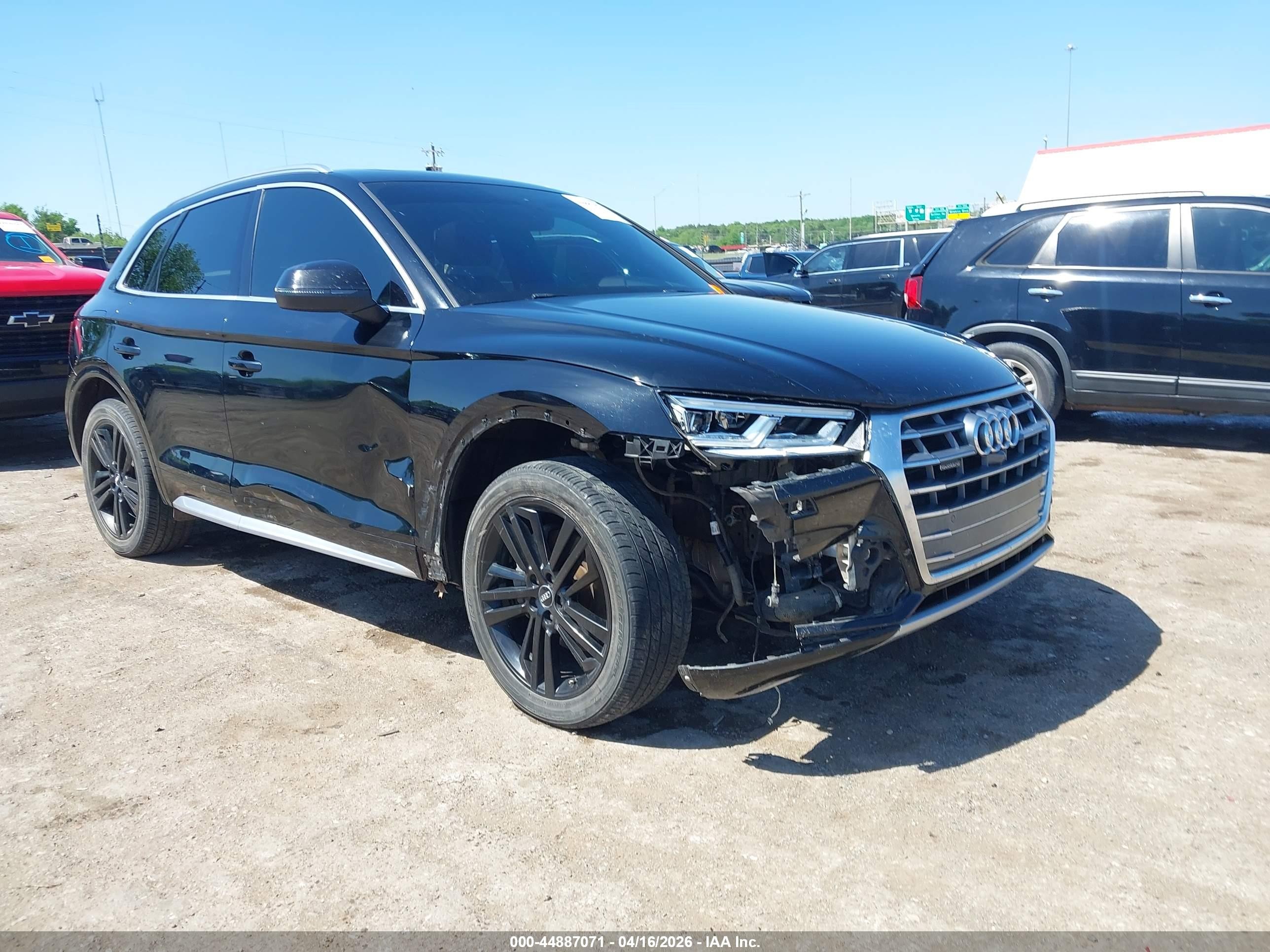 2018 Audi Q5 Prestige, VIN WA1CNAFY2J2225506 — Front end
