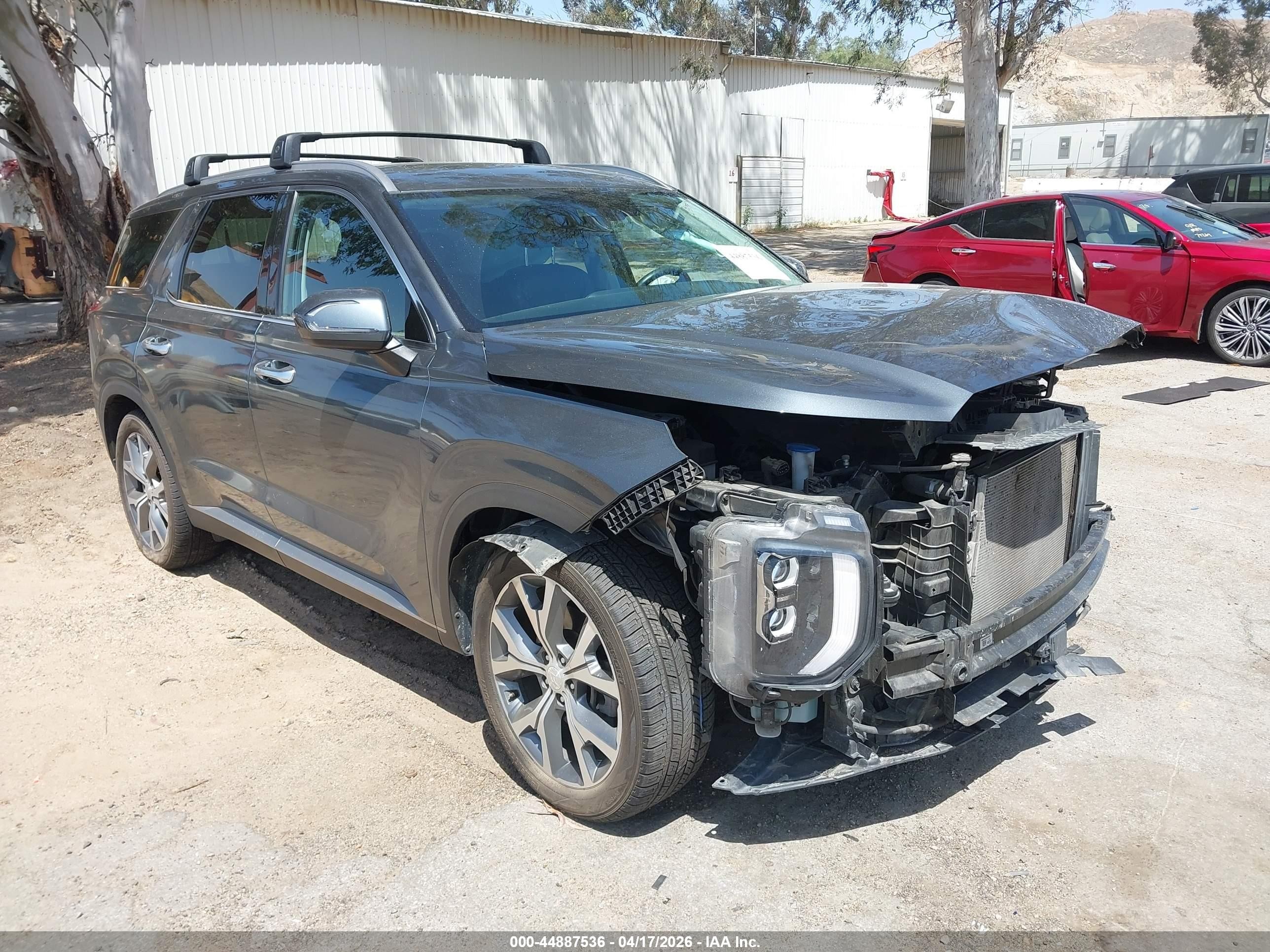 2020 Hyundai Palisade SEL, VIN KM8R4DHE6LU115343 — Front end
