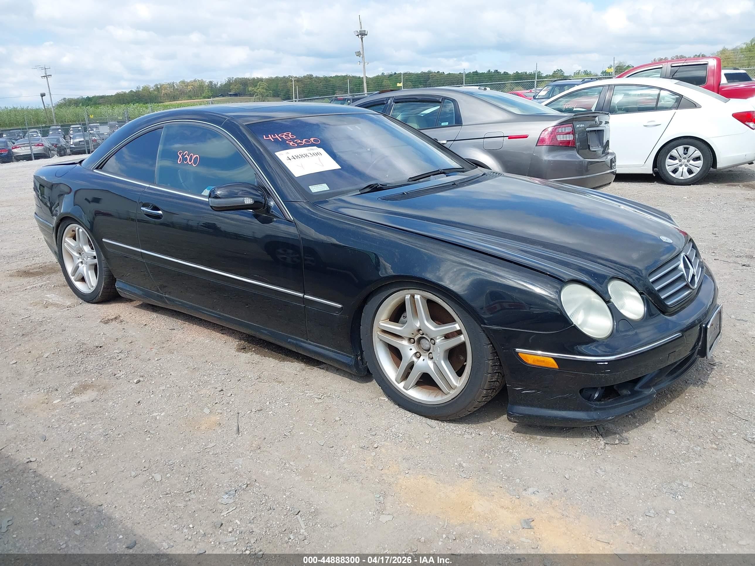 2001 Mercedes-Benz CL 500/600, VIN WDBPJ75J41A016962 — Normal wear