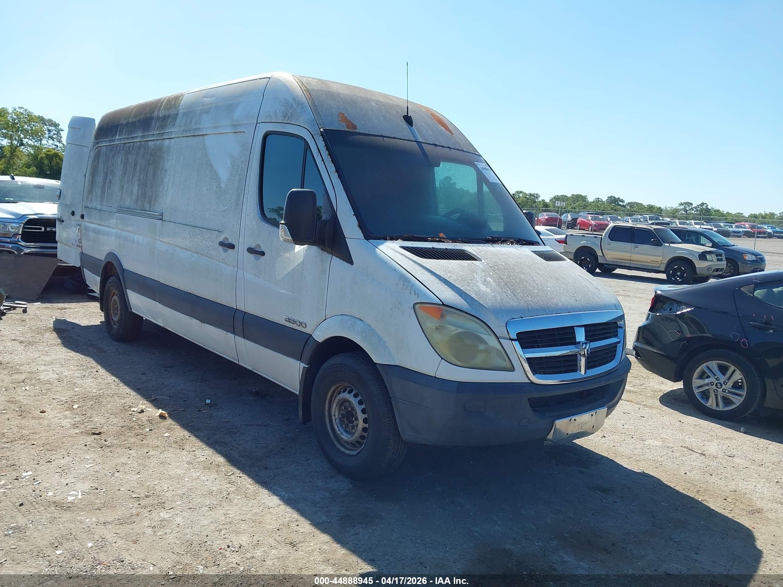 2008 Dodge Sprinter, VIN WD0PE845385232750 — Обычный износ