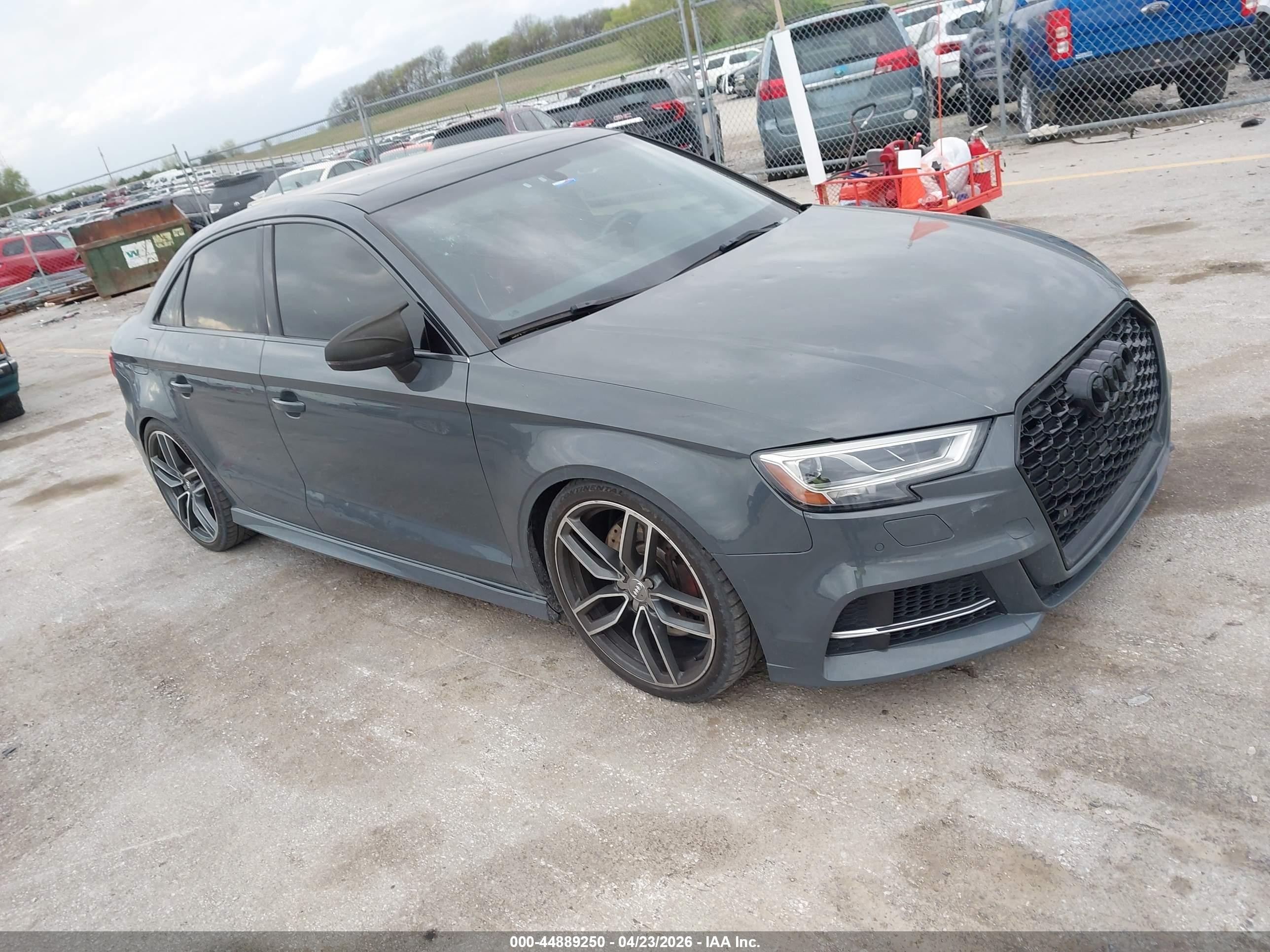 2017 Audi S3 Premium Plus, VIN WAUB1GFF1H1019721 — Hail