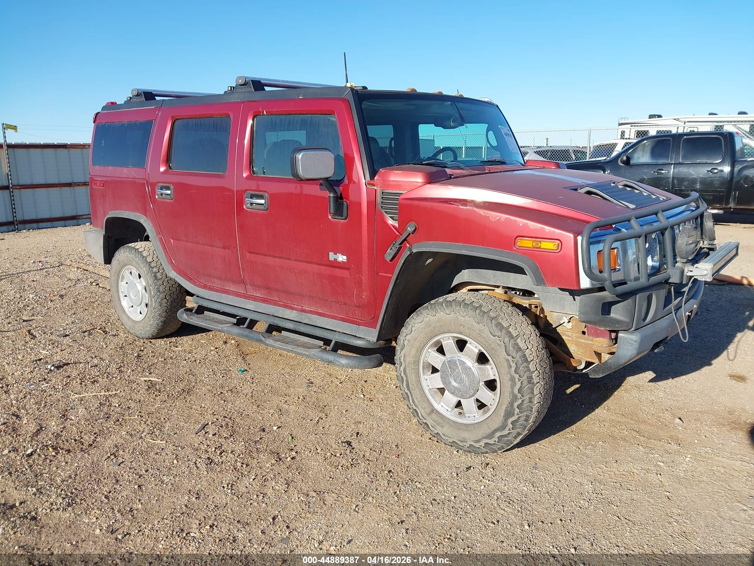 2003 Hummer H2, VIN 5GRGN23U63H146577 — All over