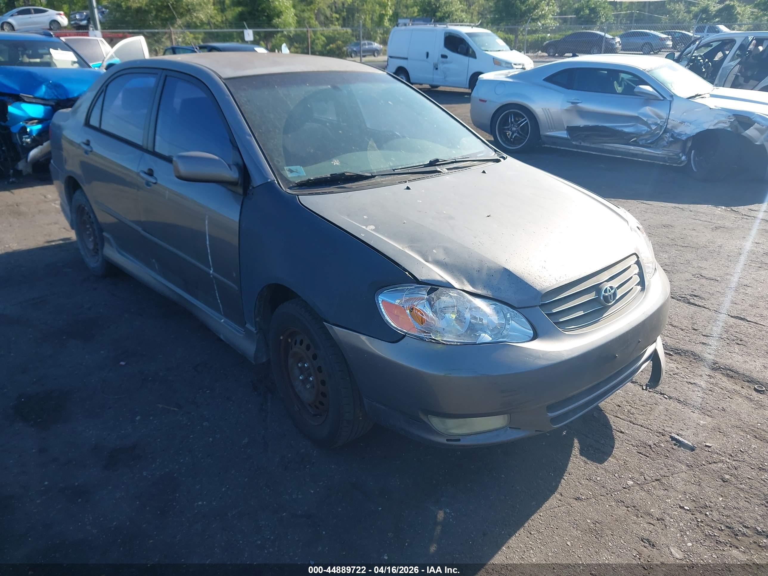 2003 Toyota Corolla LE, VIN 1NXBR32E83Z178725 — Normal wear