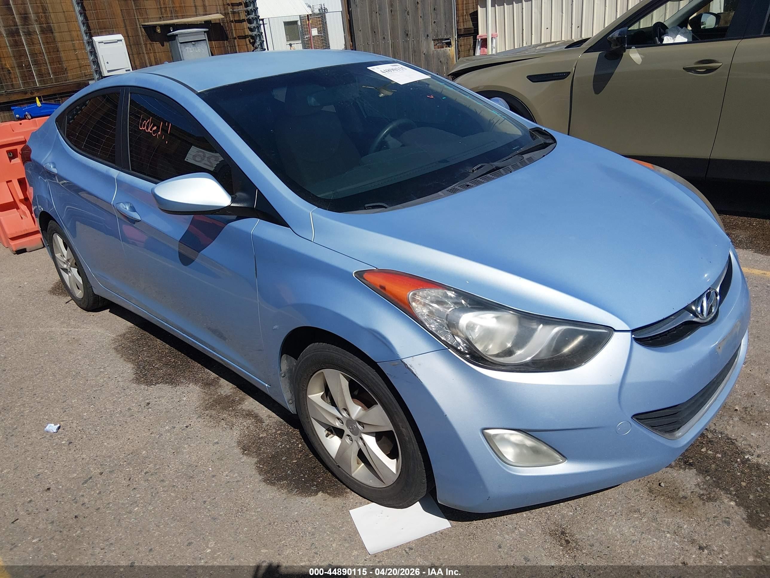 2012 Hyundai Elantra GLS, VIN KMHDH4AE0CU210912 — Electrical