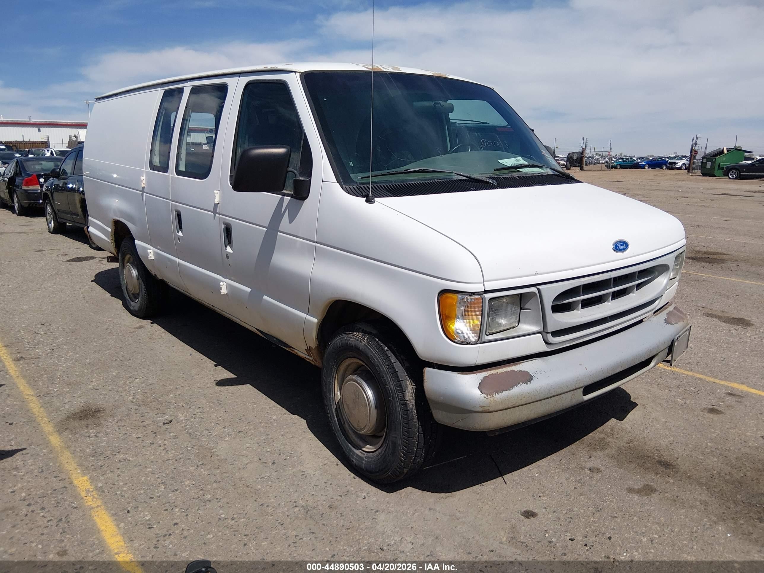 1997 Ford Econoline Cargo, VIN 1FTHS242XVHA44830 — Normal wear