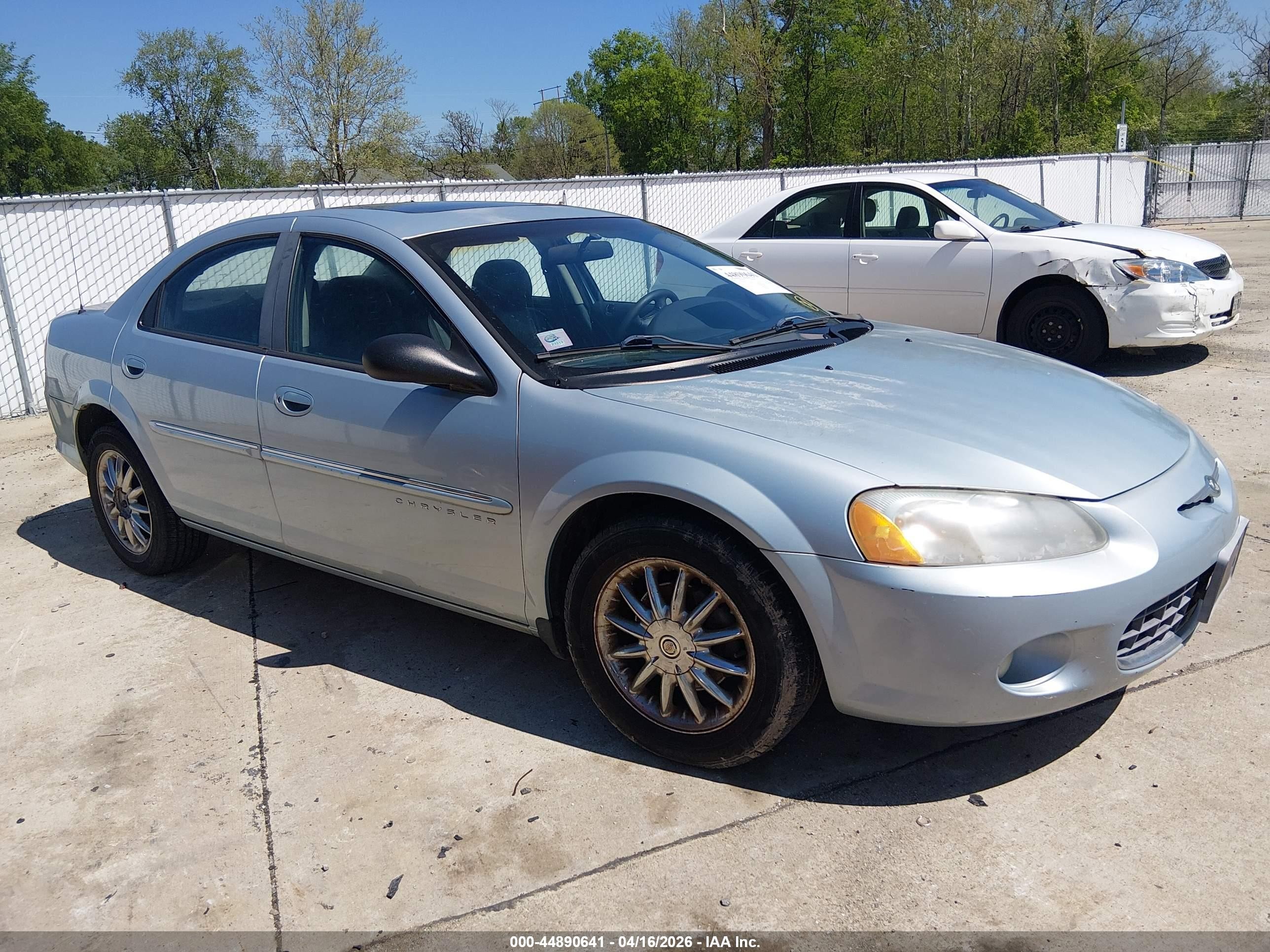 2001 Chrysler Sebring, VIN 1C3AL56U31N547274 — Обычный износ