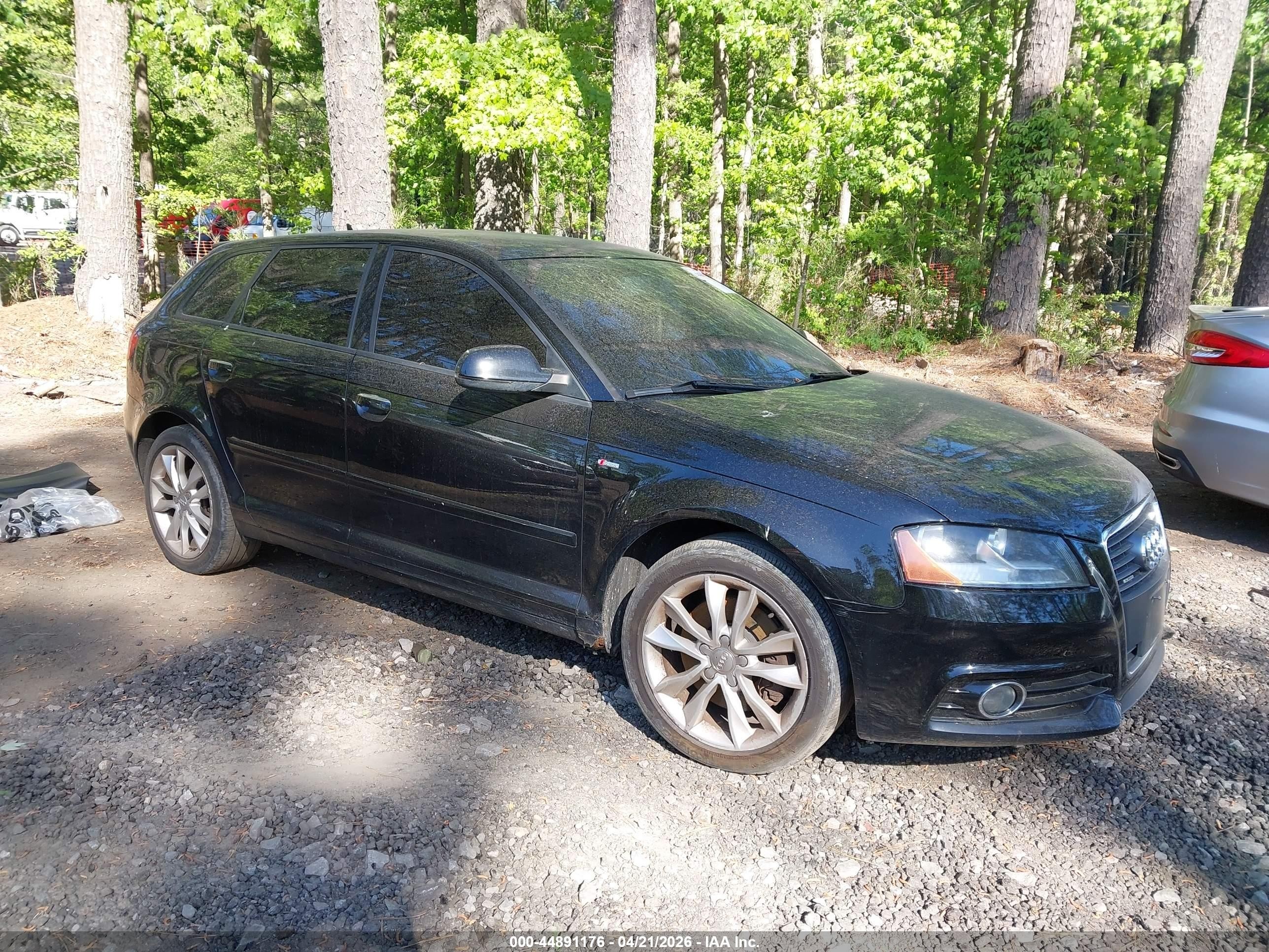 2013 Audi A3 Premium, VIN WAUDFAFM2DA023213 — Repossession