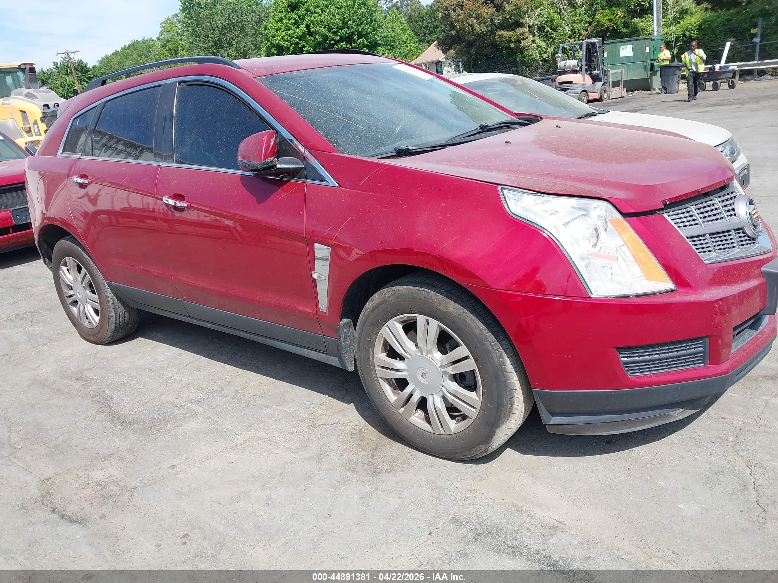 2012 Cadillac SRX, VIN 3GYFNGE36CS527300 — Repossession