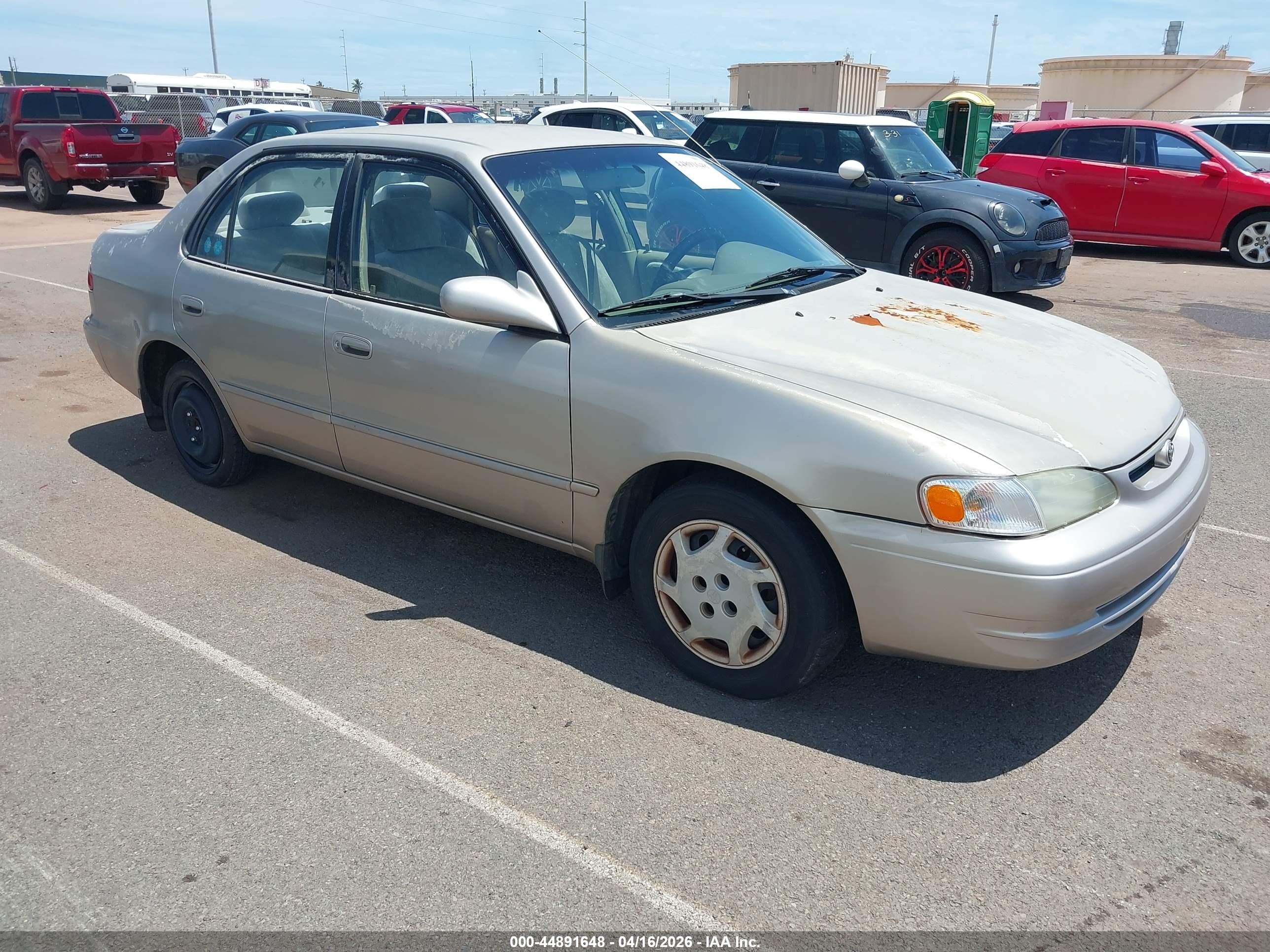 2000 Toyota Corolla CE, VIN 1NXBR12E3YZ335279 — Normal wear