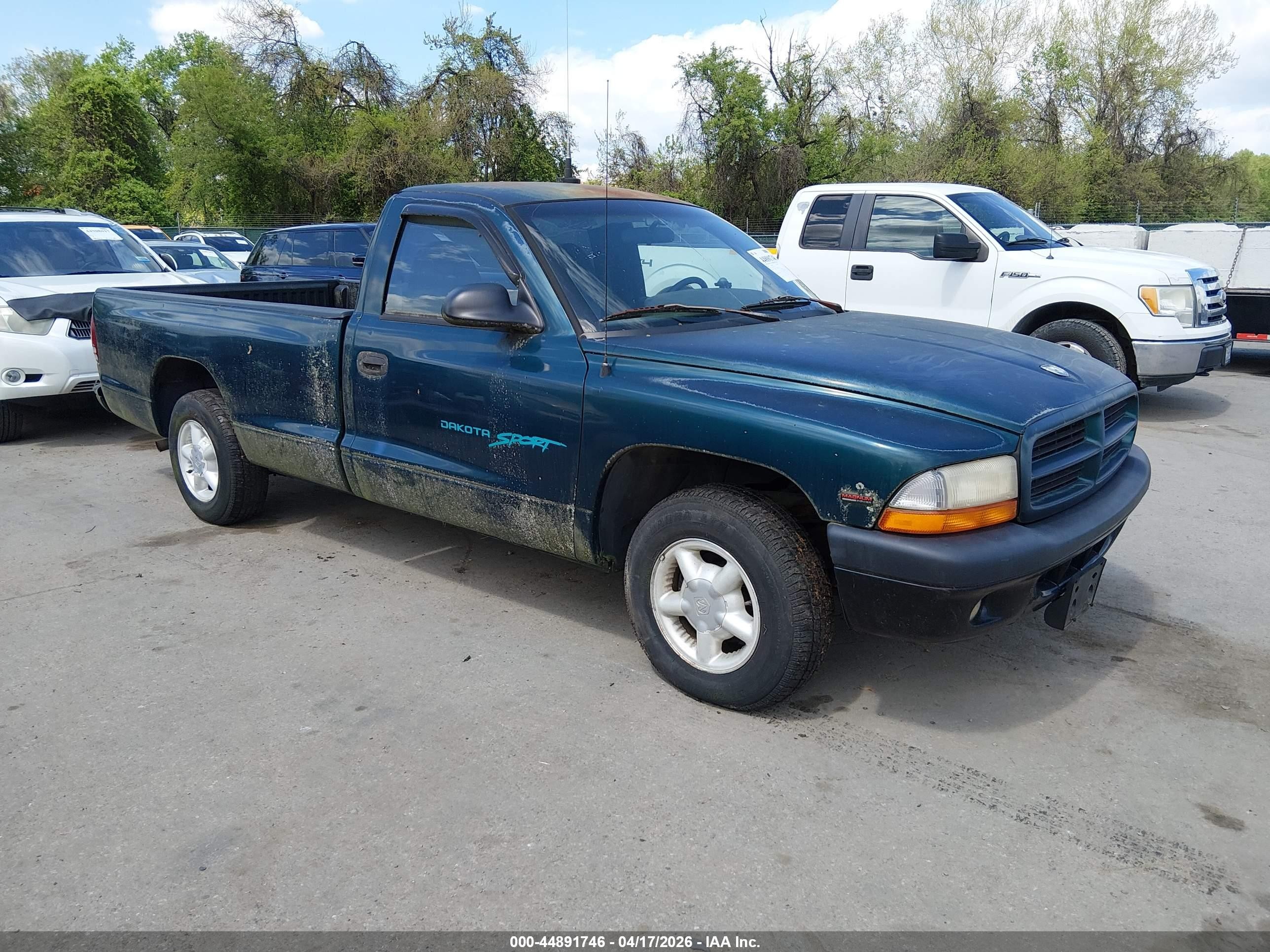 1997 Dodge Dakota, VIN 1B7FL26PXVS193724 — Обычный износ