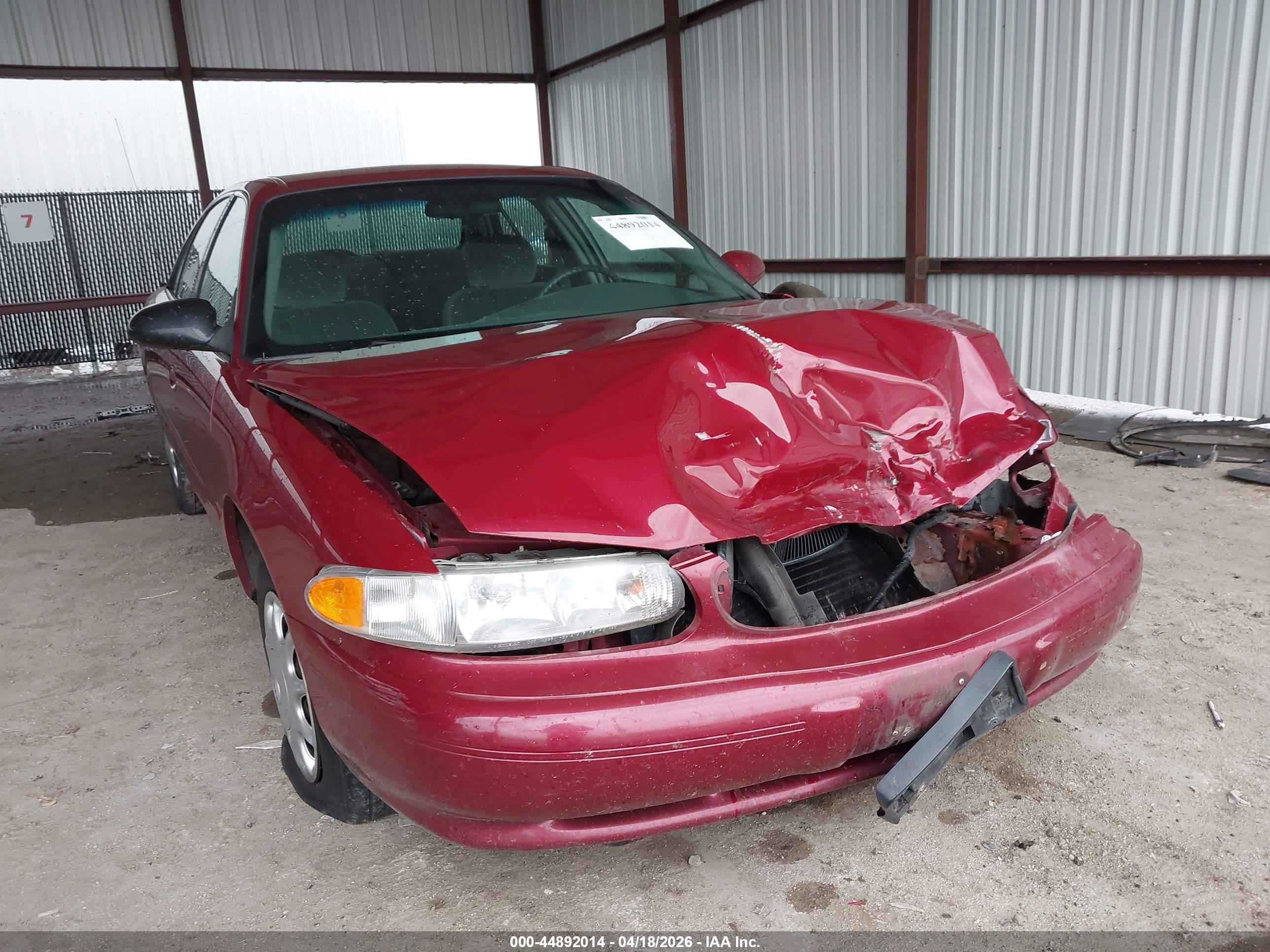2004 Buick Century Custom, VIN 2G4WS52J341238504 — Front end