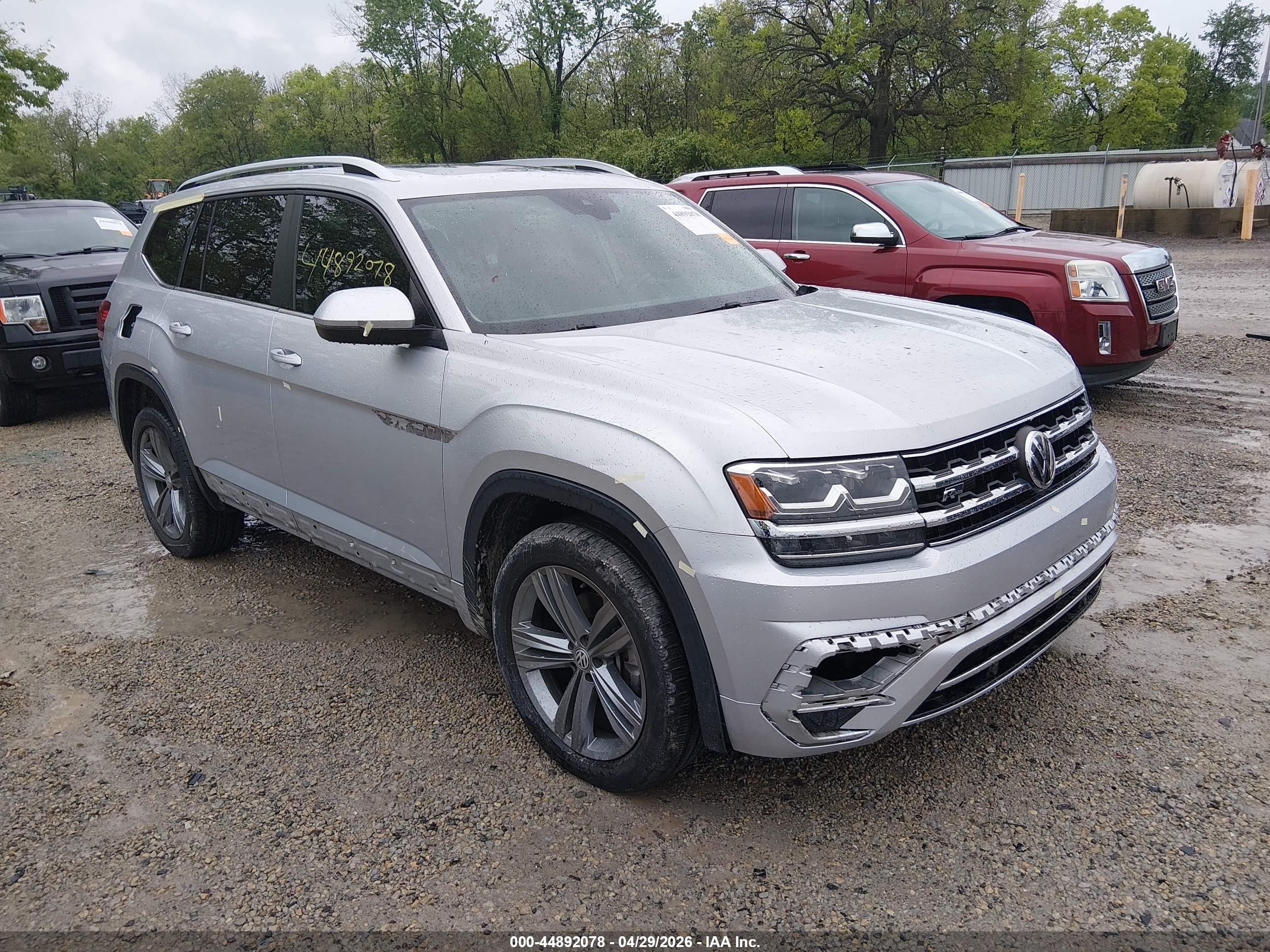 2018 Volkswagen Atlas SEL, VIN 1V2RR2CA3JC557464 — Theft recovery