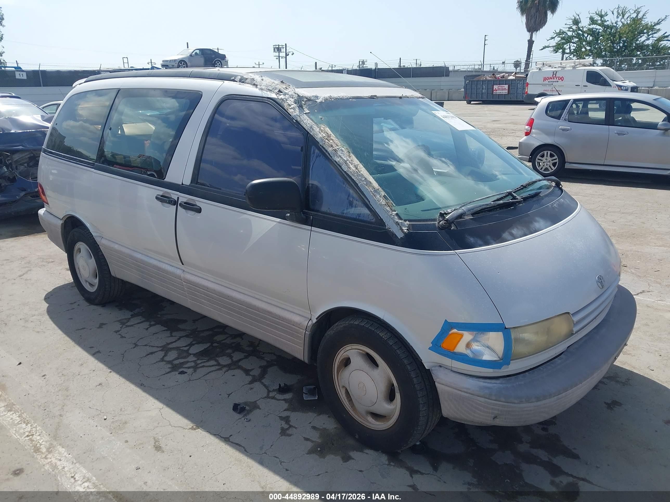 1991 Toyota Previa LE, VIN JT3AC12R0M0036181 — All over
